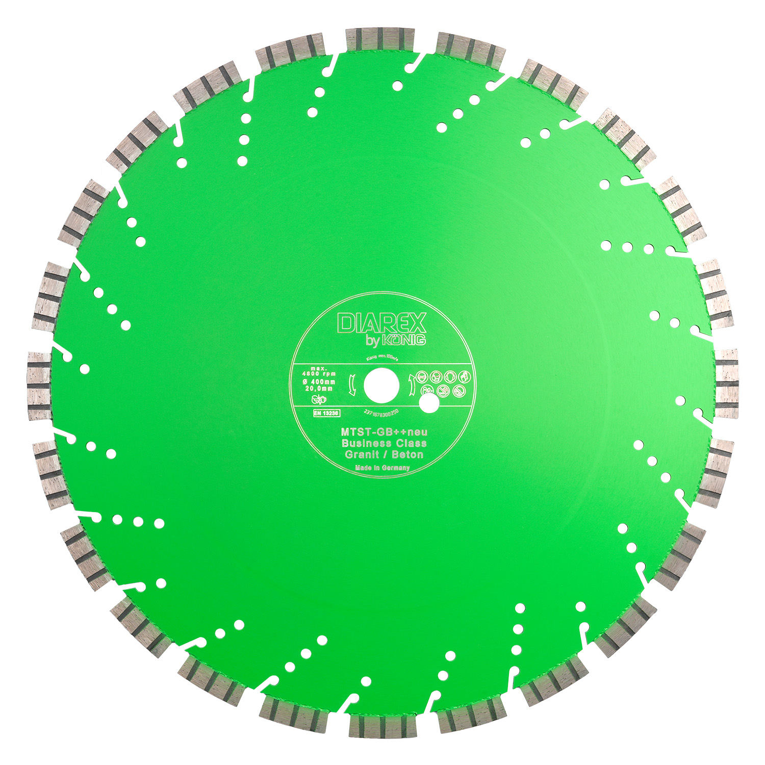 DIAREX Trennscheibe MTST-GB++ ø 400 mm | Bohrung 20 mm