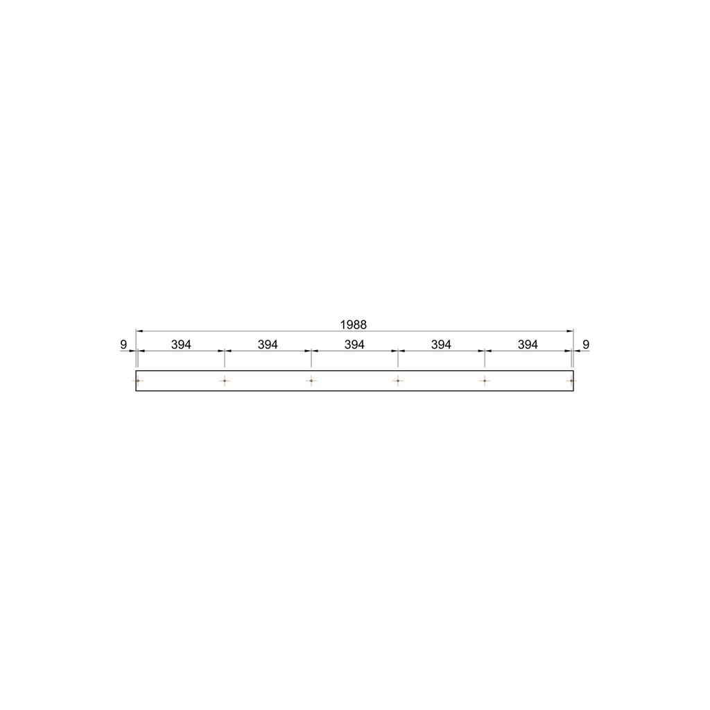 Deltarack Transportgestell Holz B3L 1988 x 770 x 780 mm | 1000kg