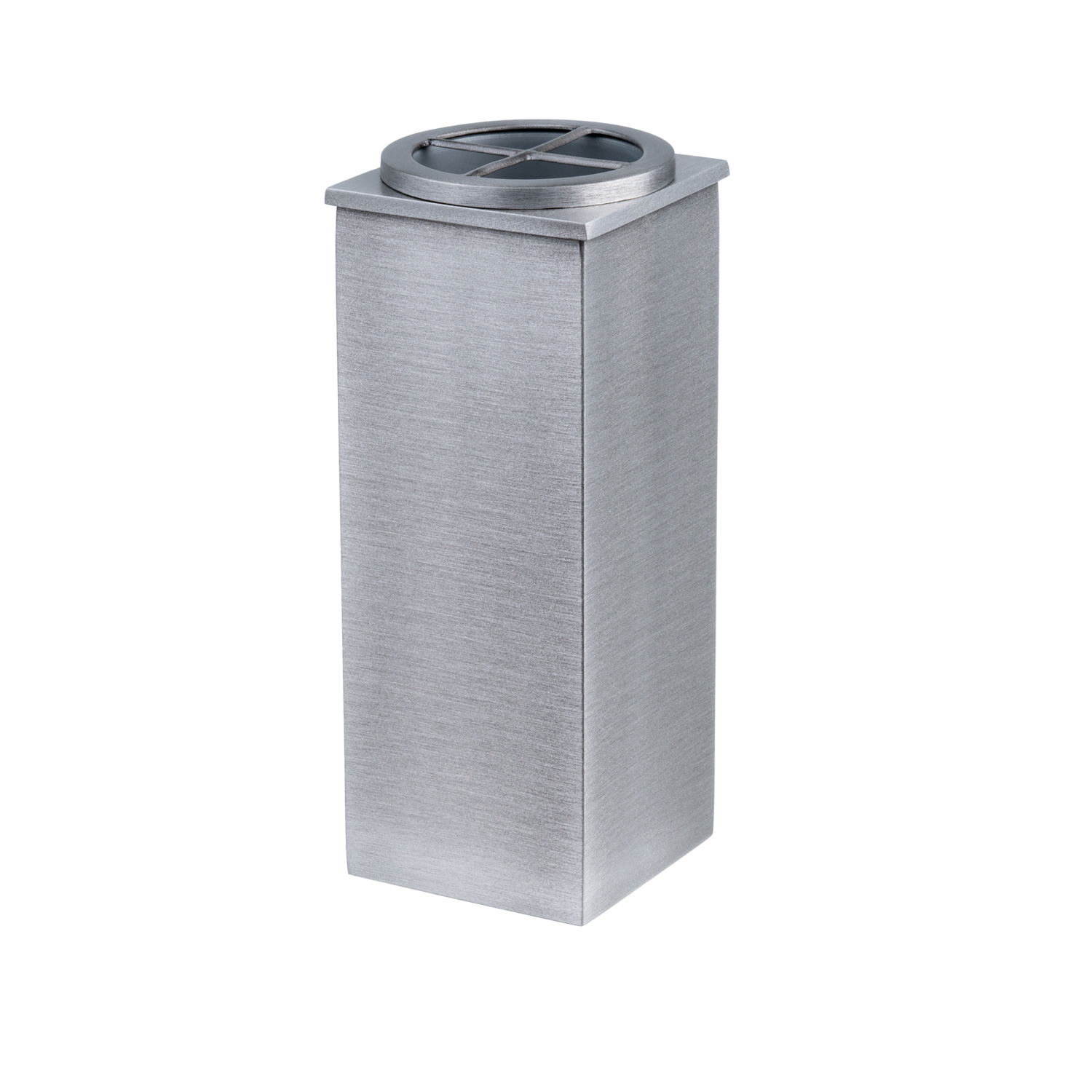 Vase 02001 | Aluminium | grau | 21 cm