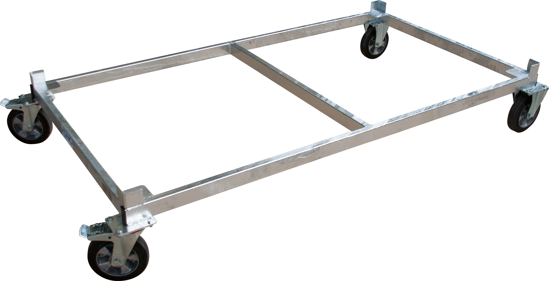 Unterwagen verzinkt für Steinplatten-Transportgestell 2m Unterwagen verzinkt für Steinplatten-Transportgestell 2m