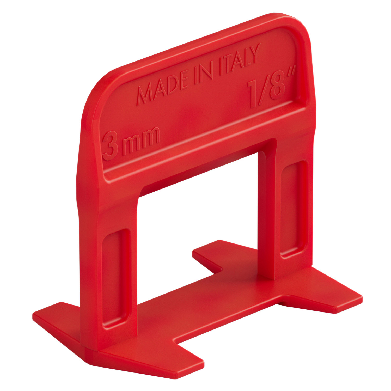 RLS EVO Zuglaschen rot 3 - 12 mm | 250 Stück | Fugenbreite 3,0 mm