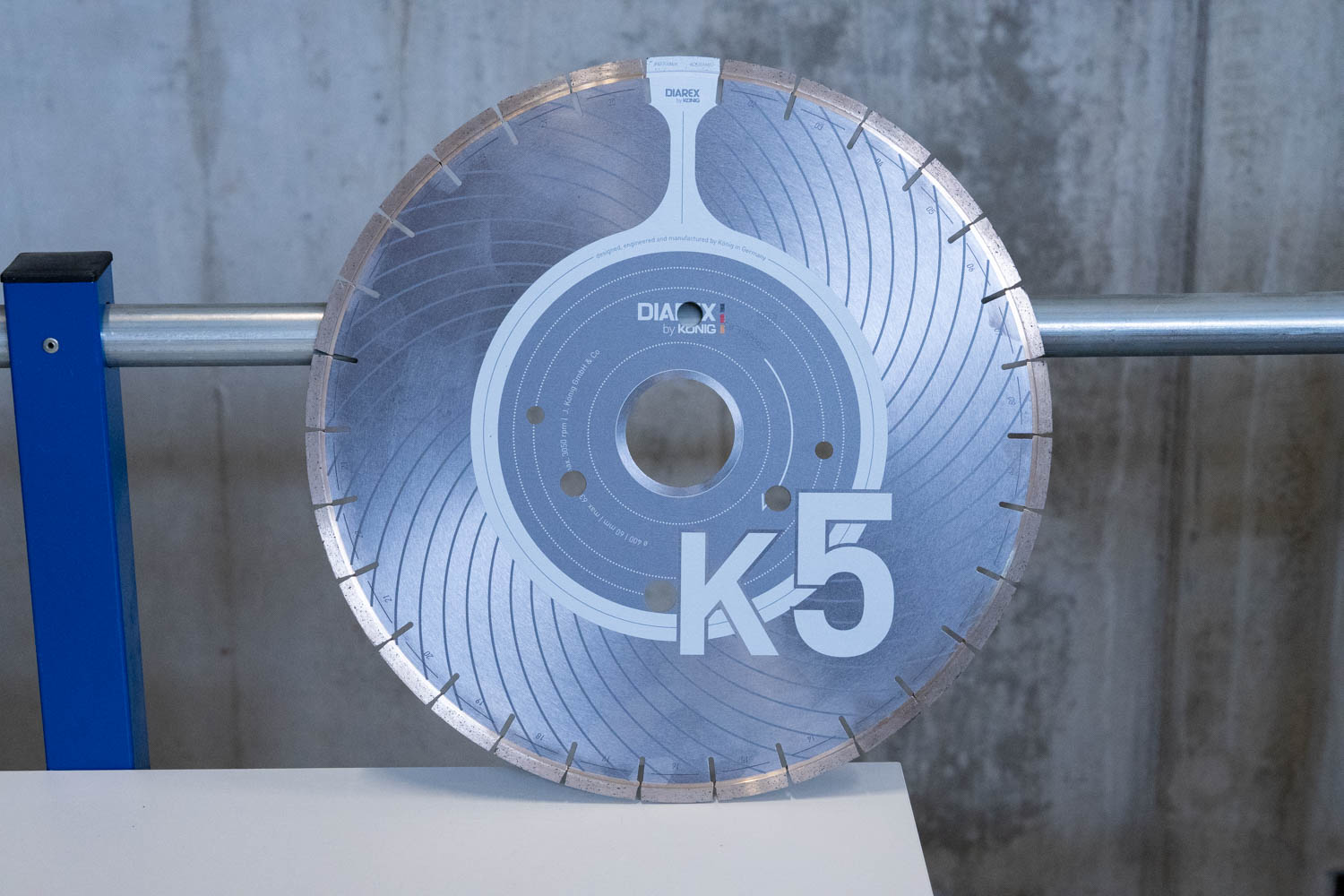 DIAREX Trennscheibe K5 ø 400 mm | Bohrung 60 mm | Normalkern (gebraucht)  DIAREX Trennscheibe K5 ø 400 mm | Bohrung 60 mm | Normalkern (gebraucht)