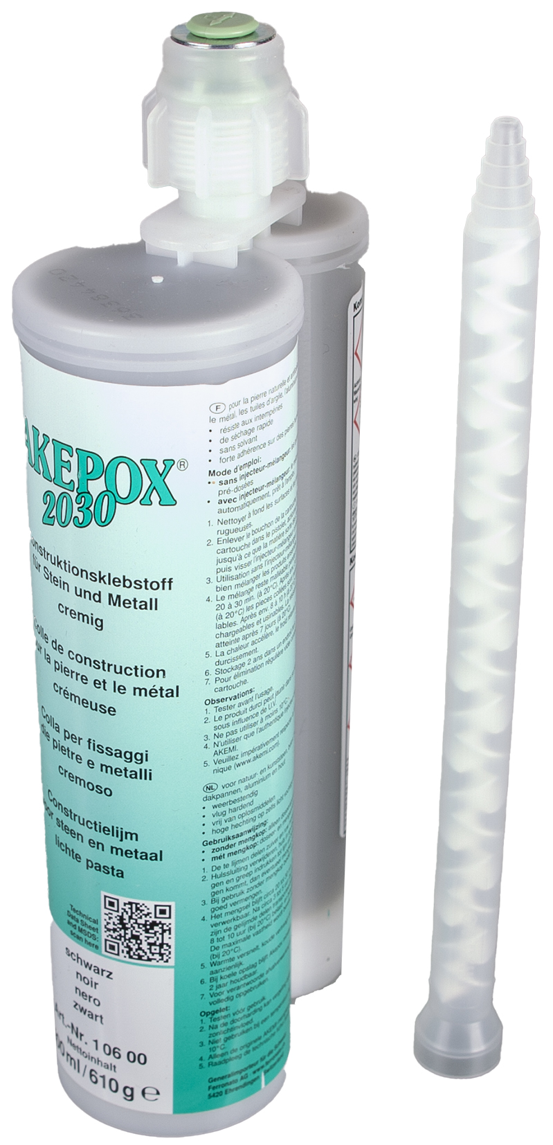 Akemi AKEPOX® 2030 | schwarz | 400 ml Akemi AKEPOX® 2030 | schwarz | 400 ml