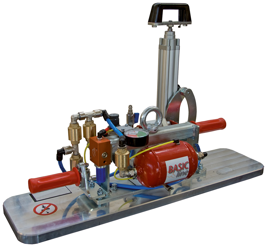 Manzelli Vakuumheber Basic VAM1HP/600 mit Handpumpe Manzelli Vakuumheber Basic VAM1HP/600 mit Handpumpe