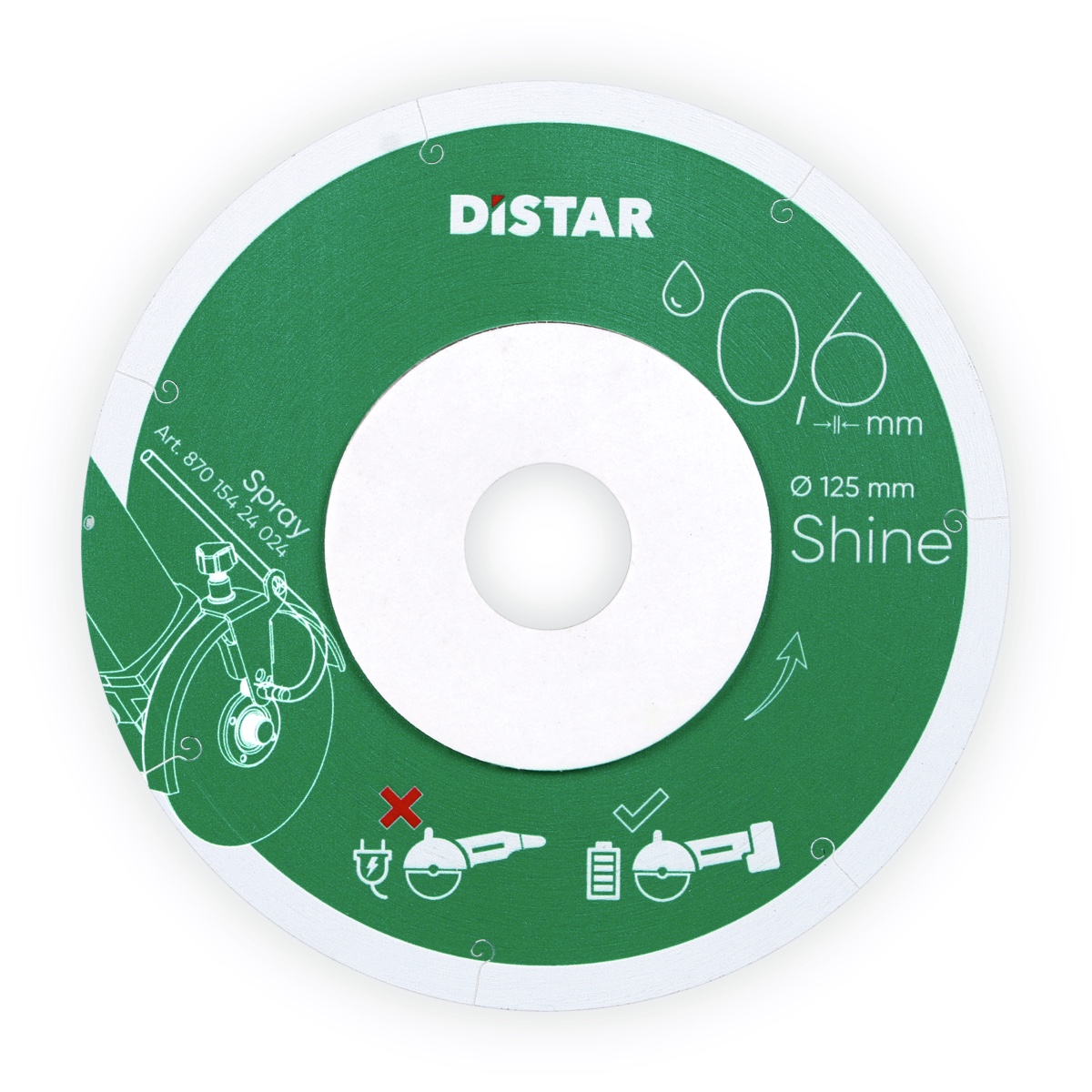 DISTAR Trennscheibe Shine ø 125 mm