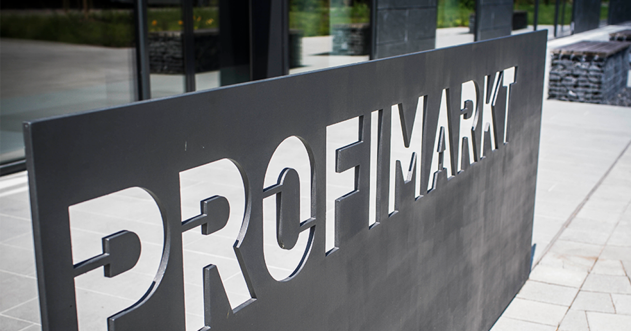 Schild Profimarkt Schild Profimarkt