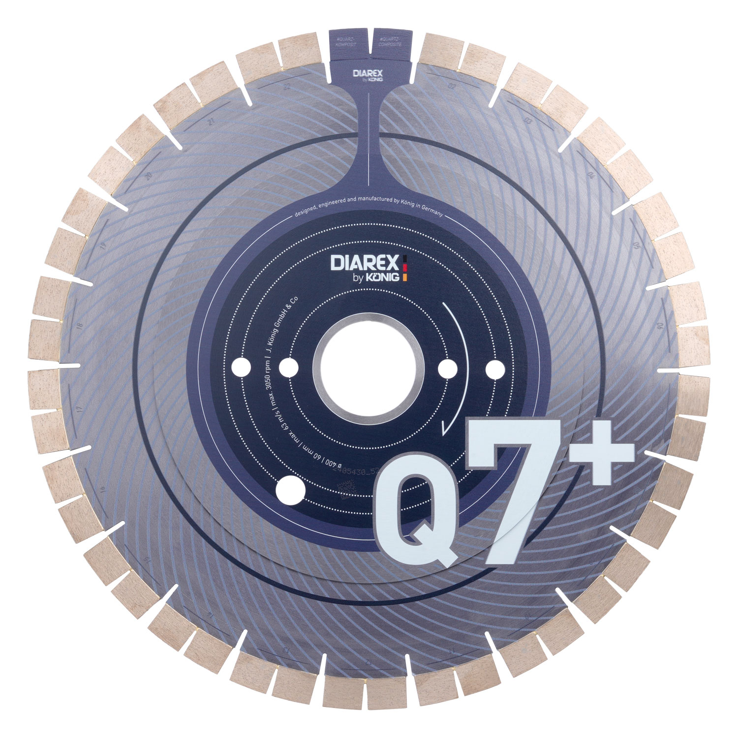 DIAREX Trennscheibe Q7+ 400/100/44/vl2 y20sb3,5 DIAREX Trennscheibe Q7+ 400/100/44/vl2 y20sb3,5