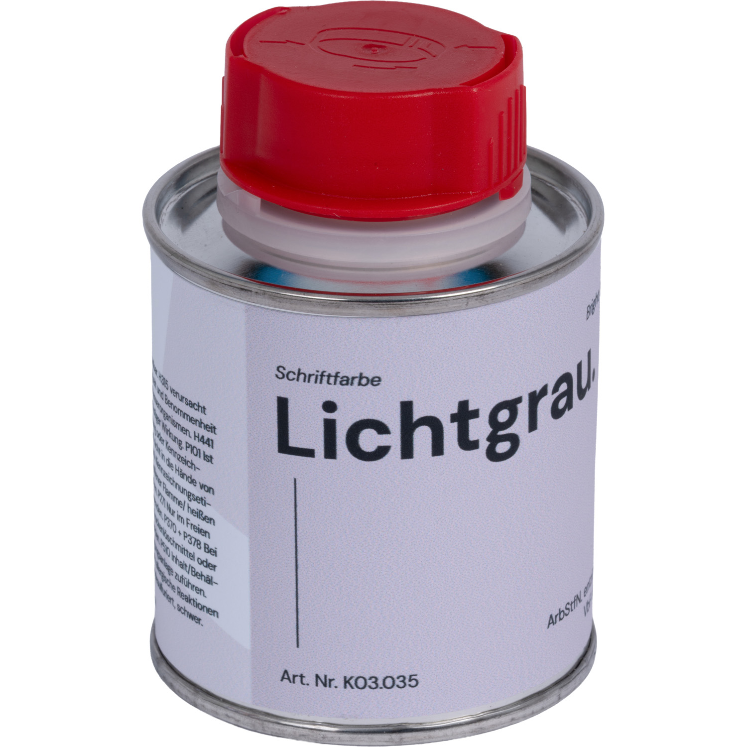König Schriftfarbe 125 ml | Lichtgrau