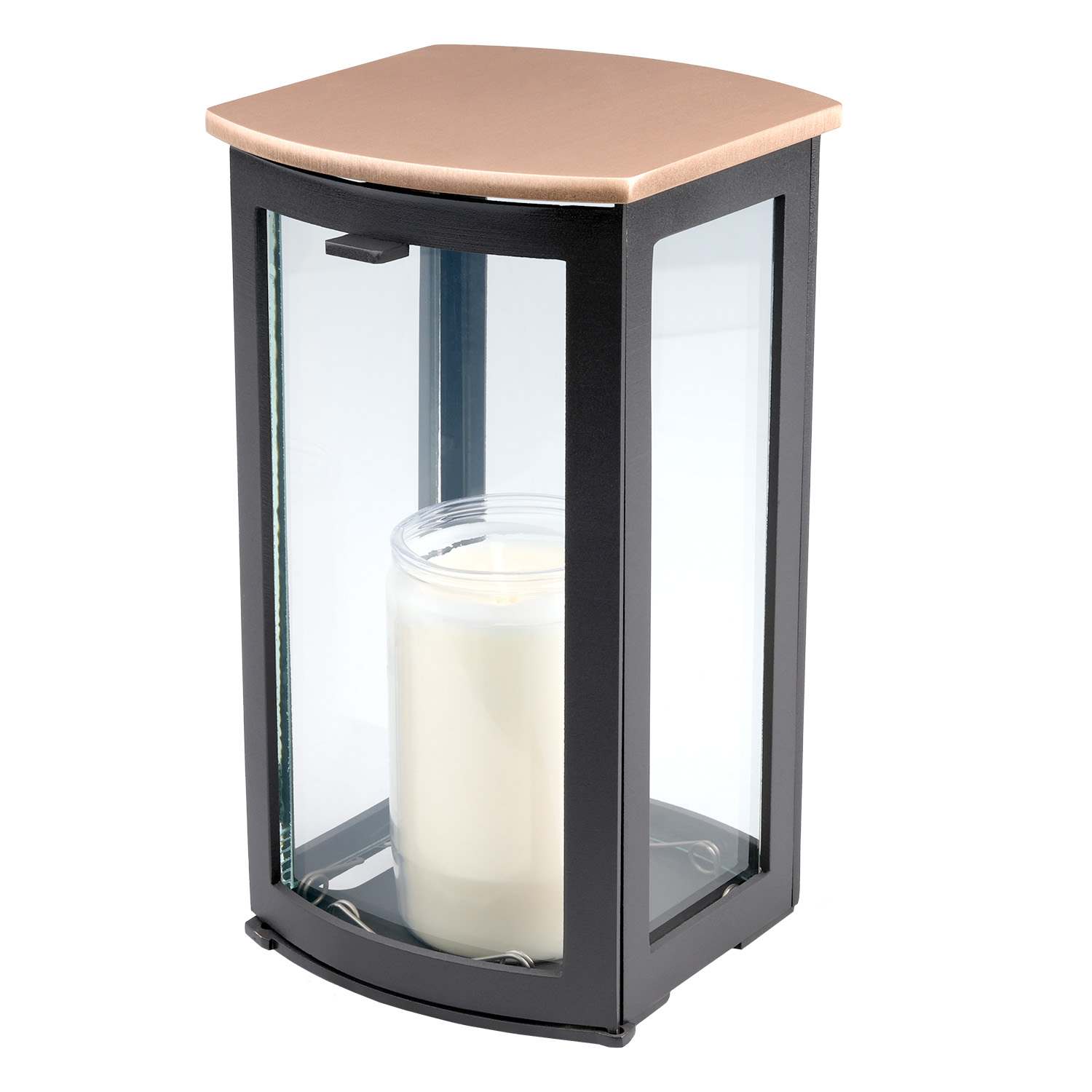 Laterne 01013 | Bronze | dunkelgrau | 20 cm Laterne 01013 | Bronze | dunkelgrau | 20 cm