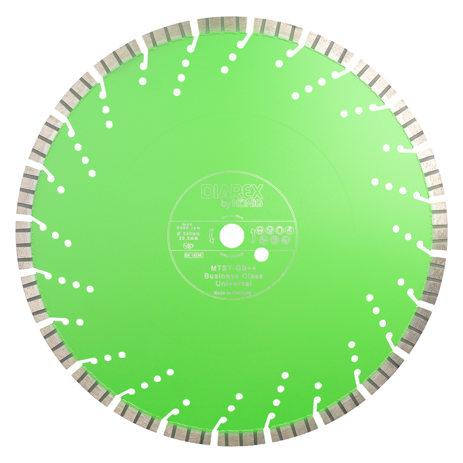 DIAREX Trennscheibe MTST-GB++ ø 350 mm | Bohrung 20 mm