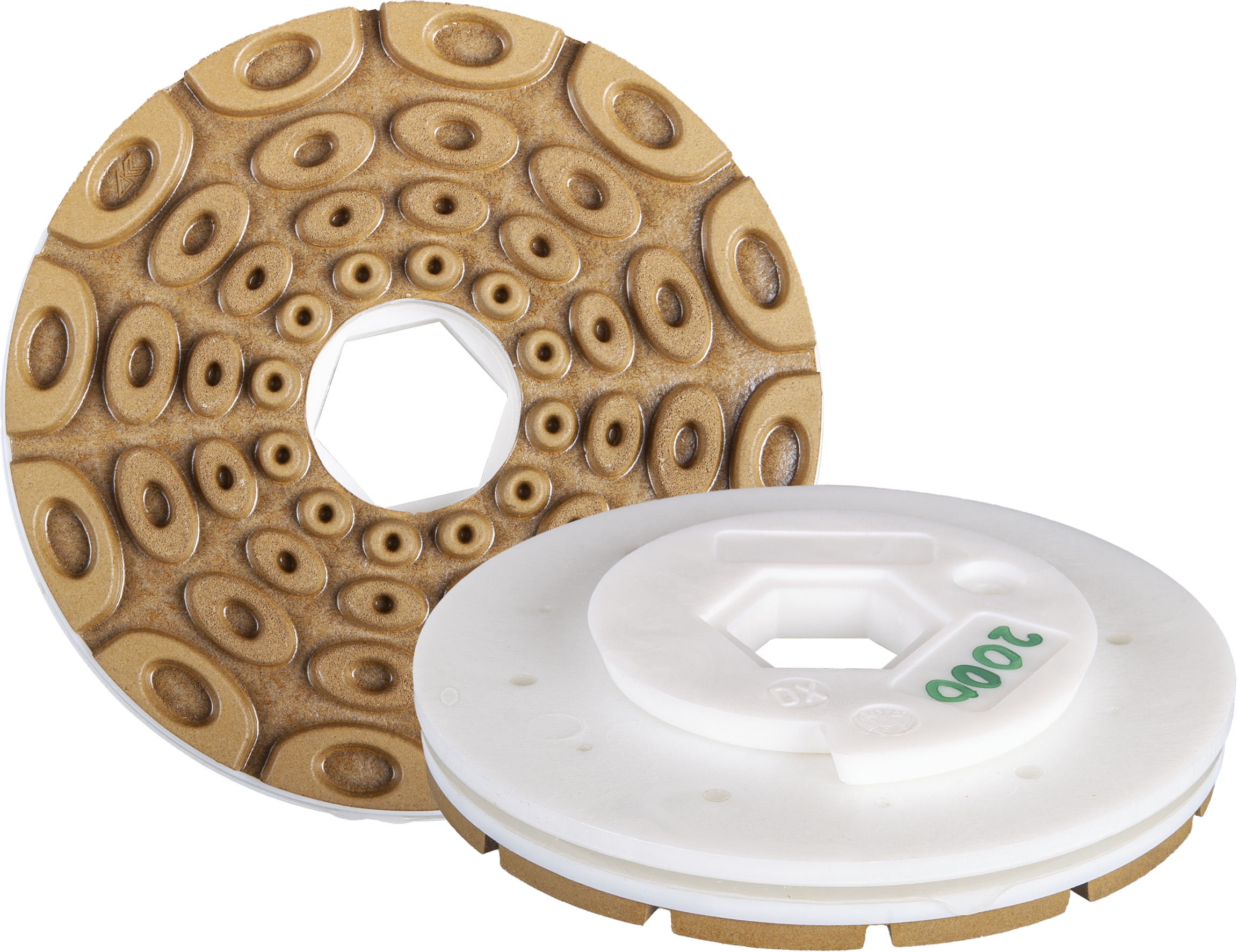 Schleifbelag Twincur EG2 ø 150 mm | Korn 2000 | SV-Flex