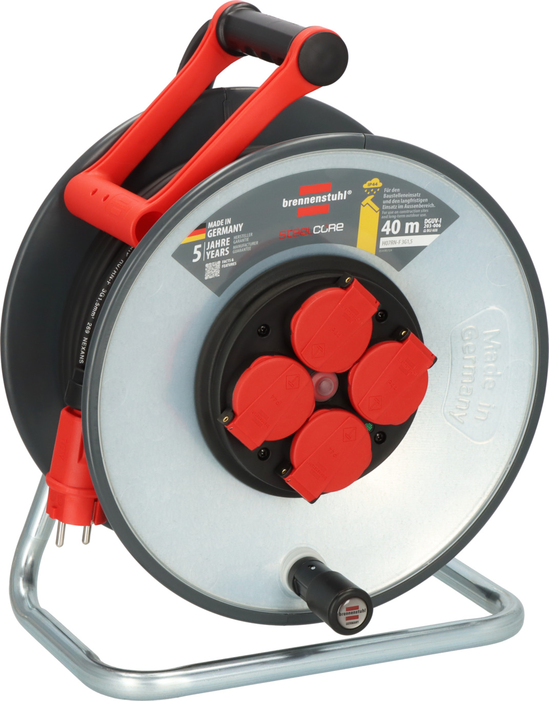 Kabeltrommel professional Line Steel Core IP 44 | 25 m