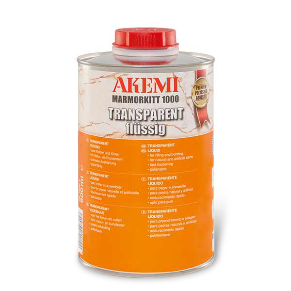 Akemi Marmorkitt 1000 Transparent | honiggelb| 900 ml