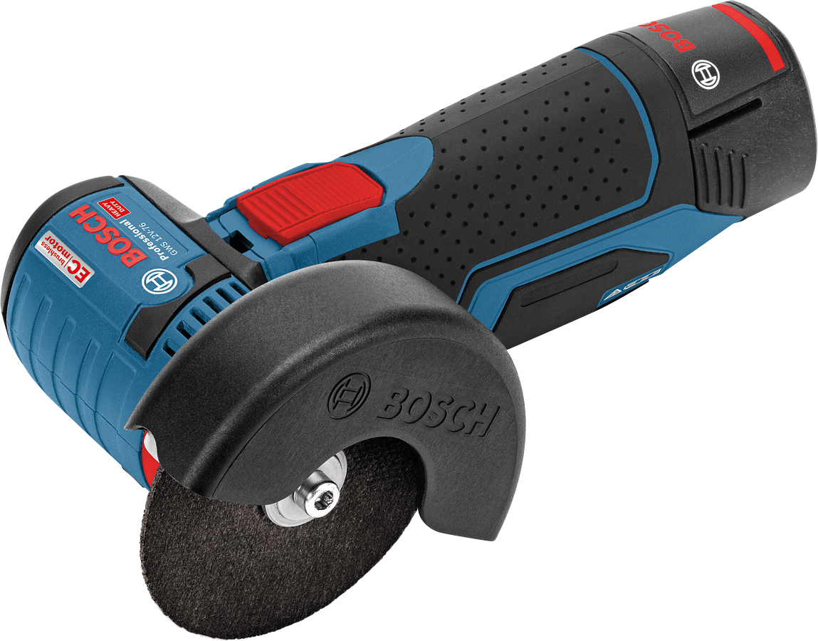 BOSCH Professional Akku-Winkelschleifer GWS 12V-76