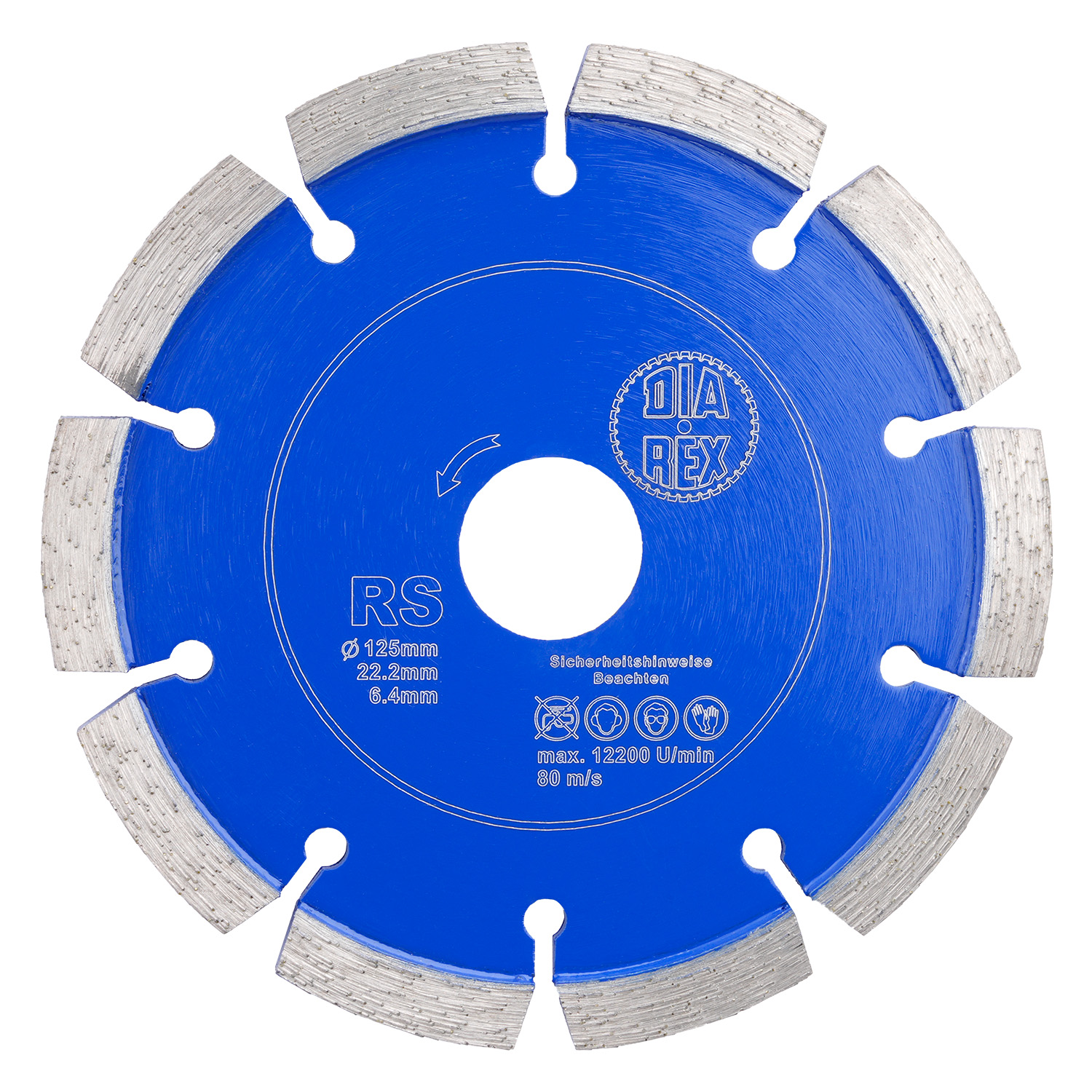 DIAREX Rillenfräser ø 125mm | Fräsbreite 6,4 mm