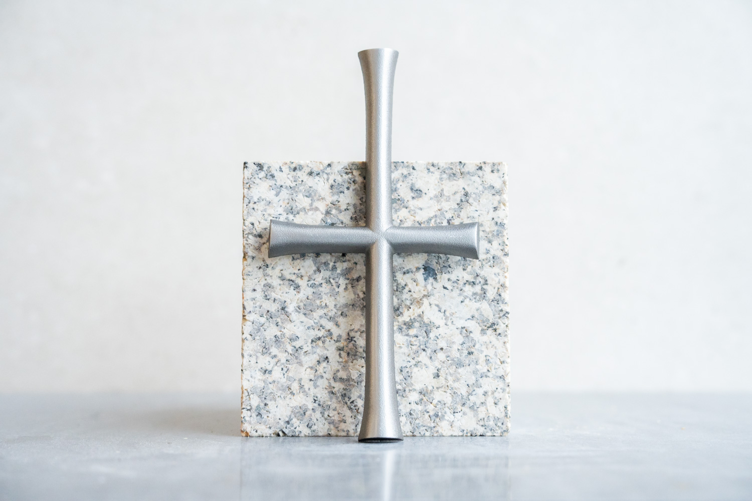 Kreuz 10 x 20 cm Aluminium