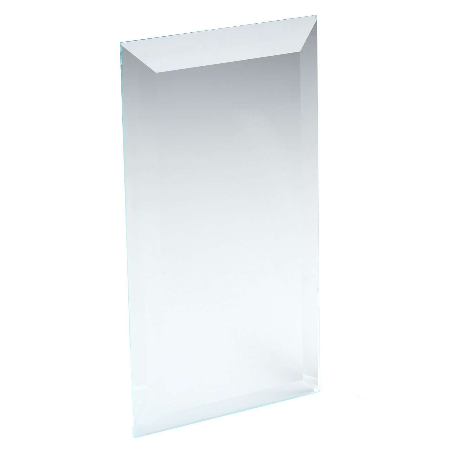 Ersatzglas | Kristallglas mit Facettenschliff | 170 x 84 mm