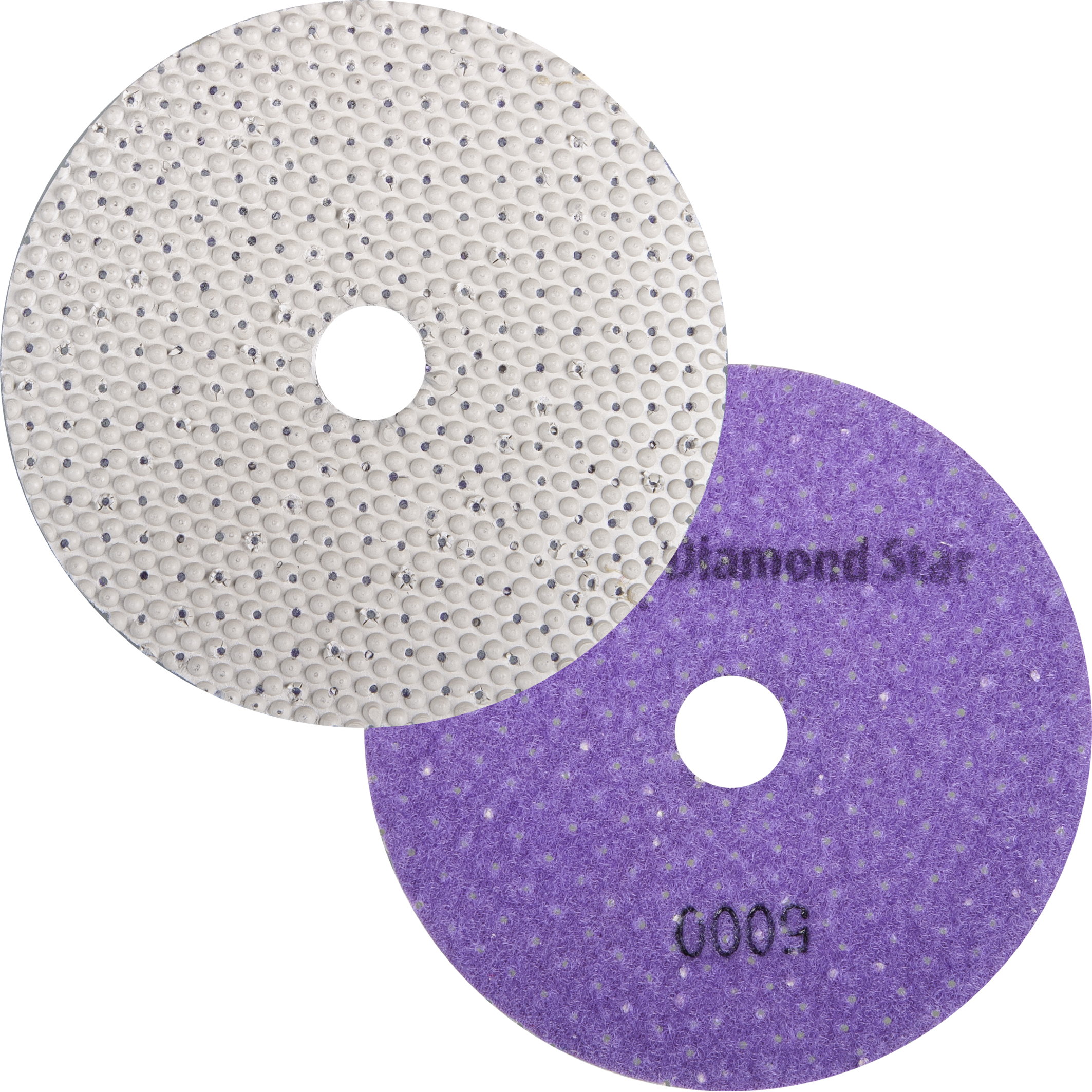 Schleifbelag Diamond Star ø 136 mm | Korn 5000