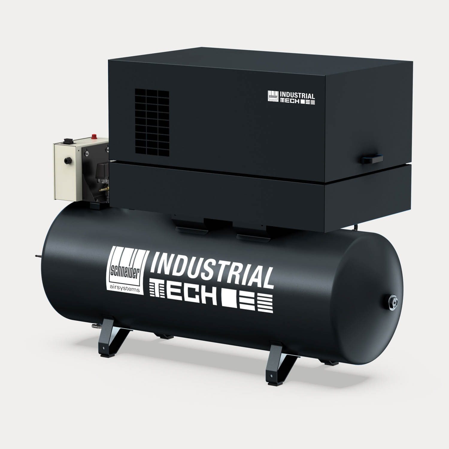 Schneider Kolbenkompressor 5,5kW mit Schalldämmhaube Schneider Kolbenkompressor 5,5kW mit Schalldämmhaube