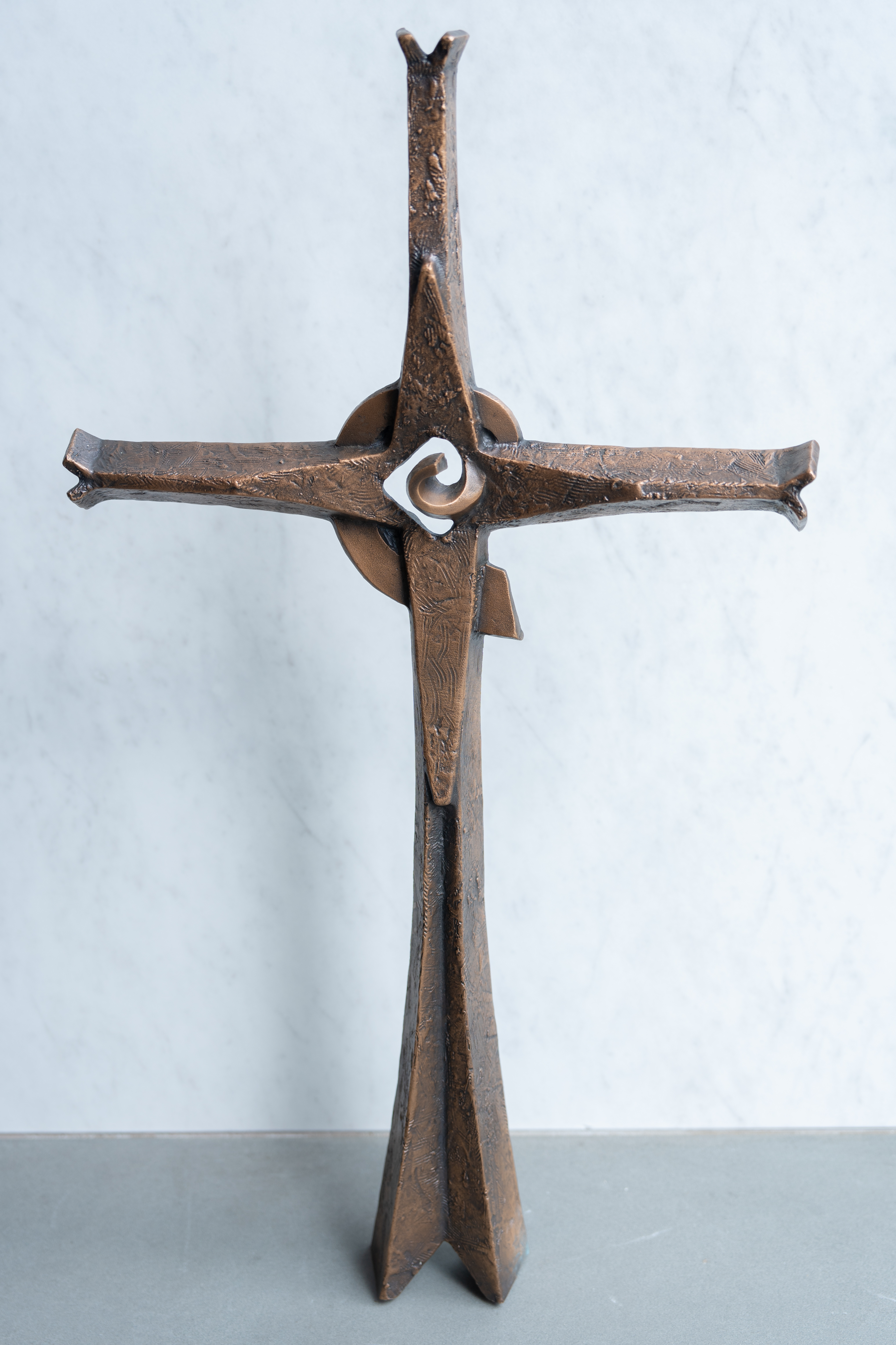 Kreuz mit Lebenslinie 80 cm