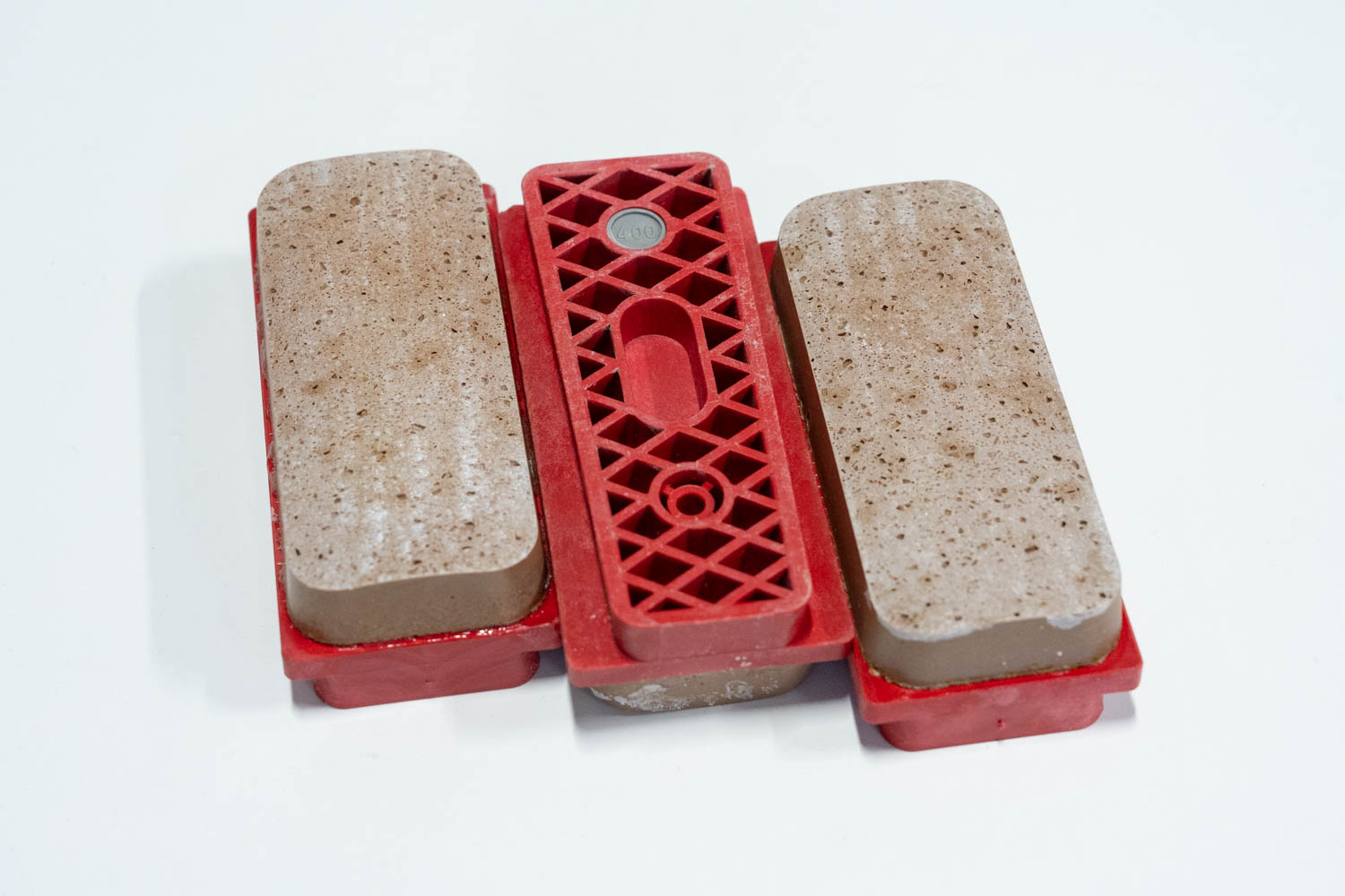 Set: 3x Schleifsegment ADR 140 mm Form Fickert | Korn 400 (gebraucht) Set: 3x Schleifsegment ADR 140 mm Form Fickert | Korn 400 (gebraucht)