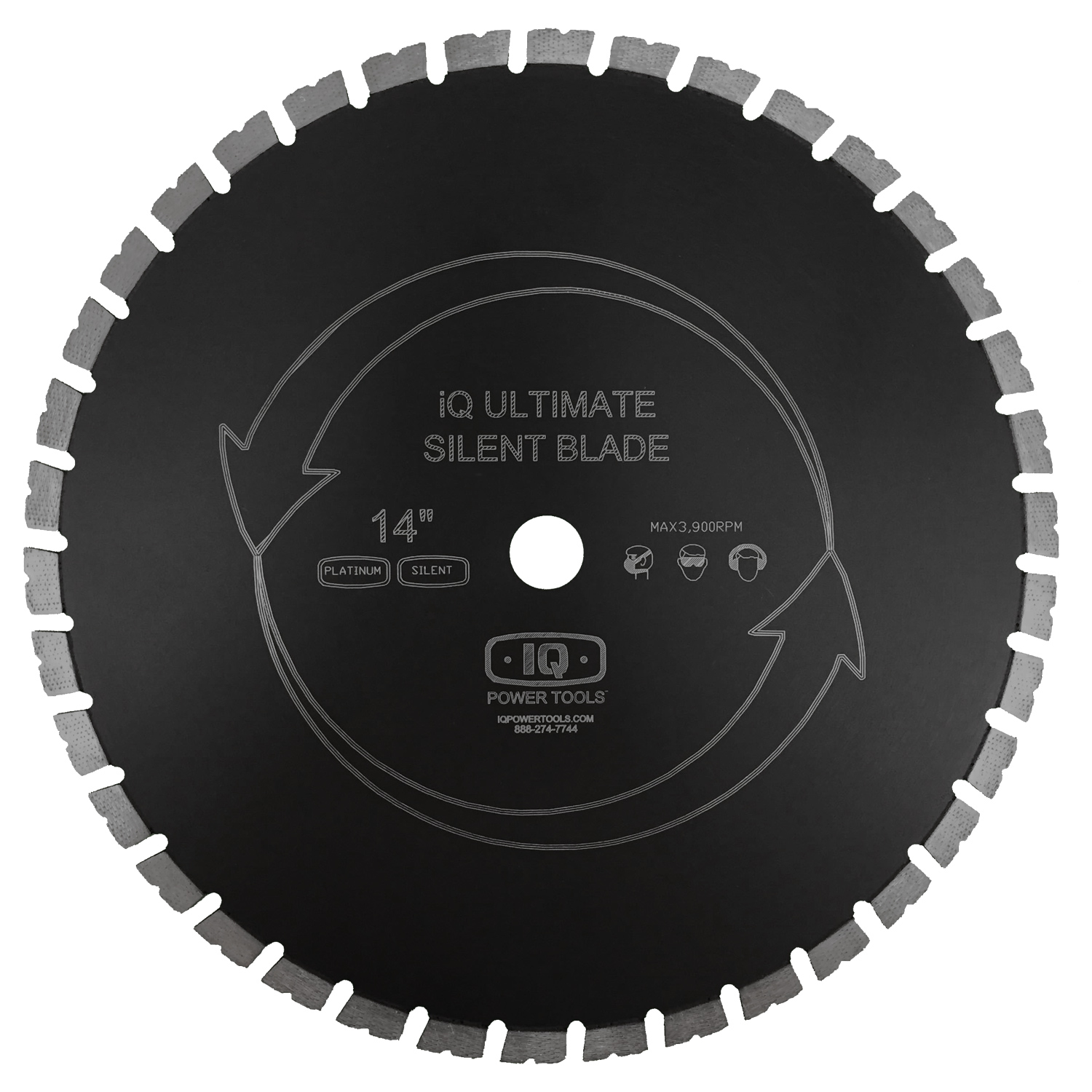 Trennscheibe Silent Platin ø356 mm