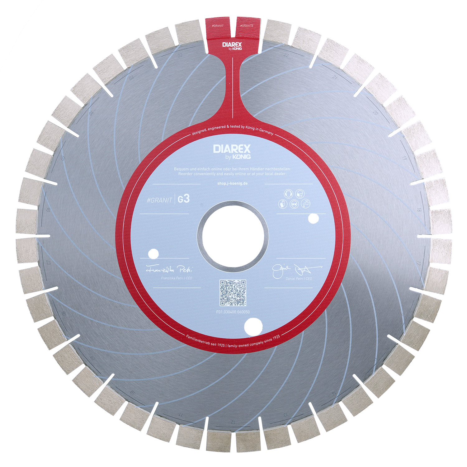 DIAREX blade G3 ø 400 mm | borehole 60 mm