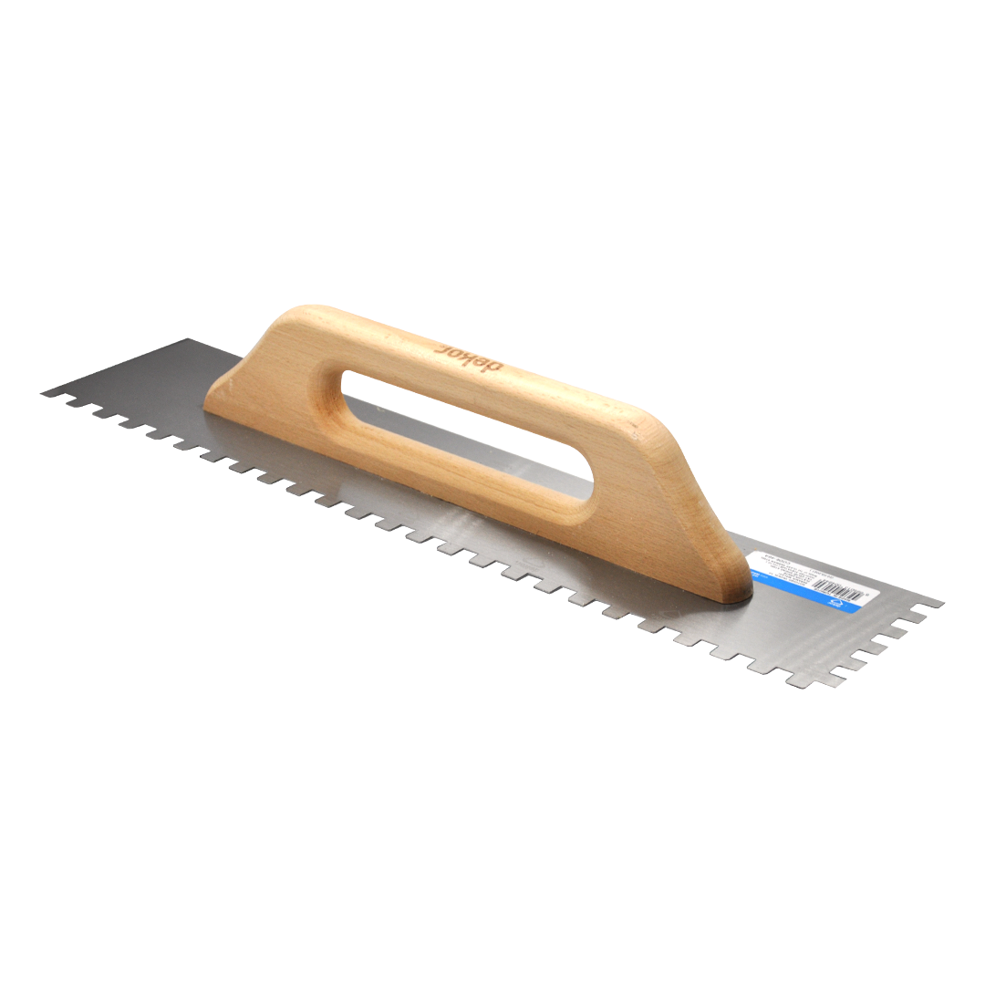 Aufziehglätte 500 mm | gezahnt 10x10x10 mm