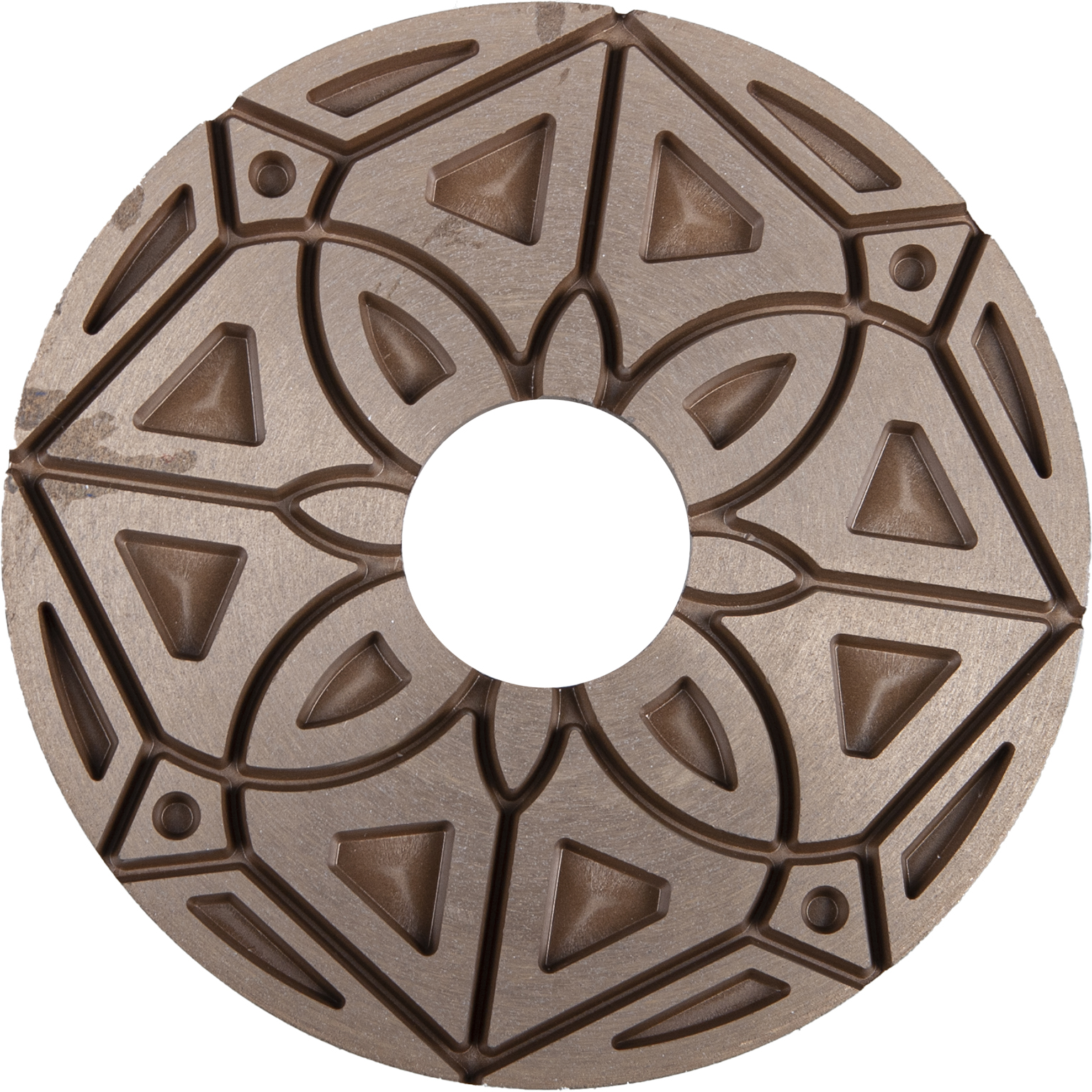 DIAREX Kantenschleifbelag KS-Edge-Copper ø 150 mm | Korn 30 | Klett