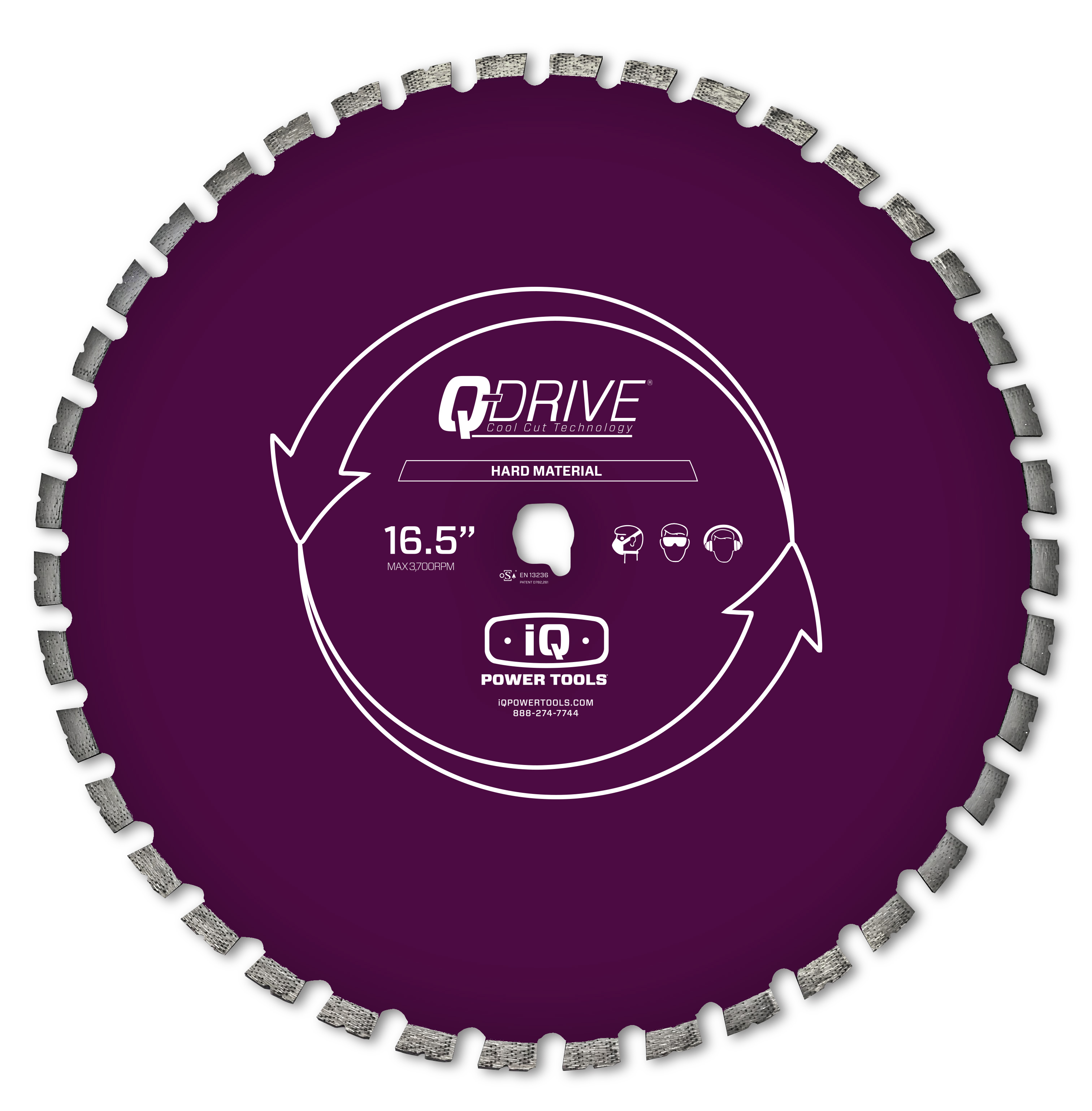 Trennscheibe Q-Drive HM3 ø 420 mm | lila