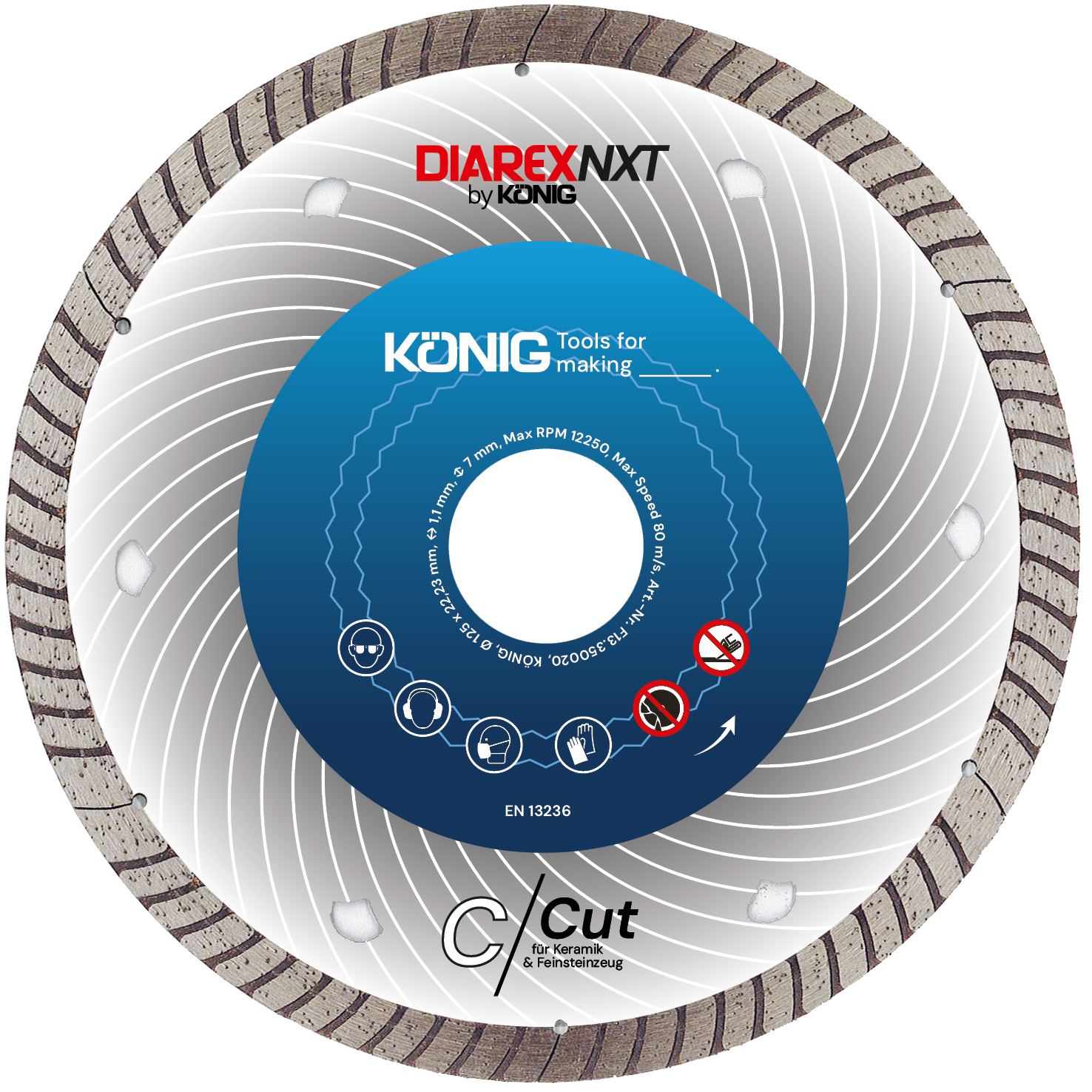 DIAREX NXT Trennscheibe C-Cut ø 125 mm