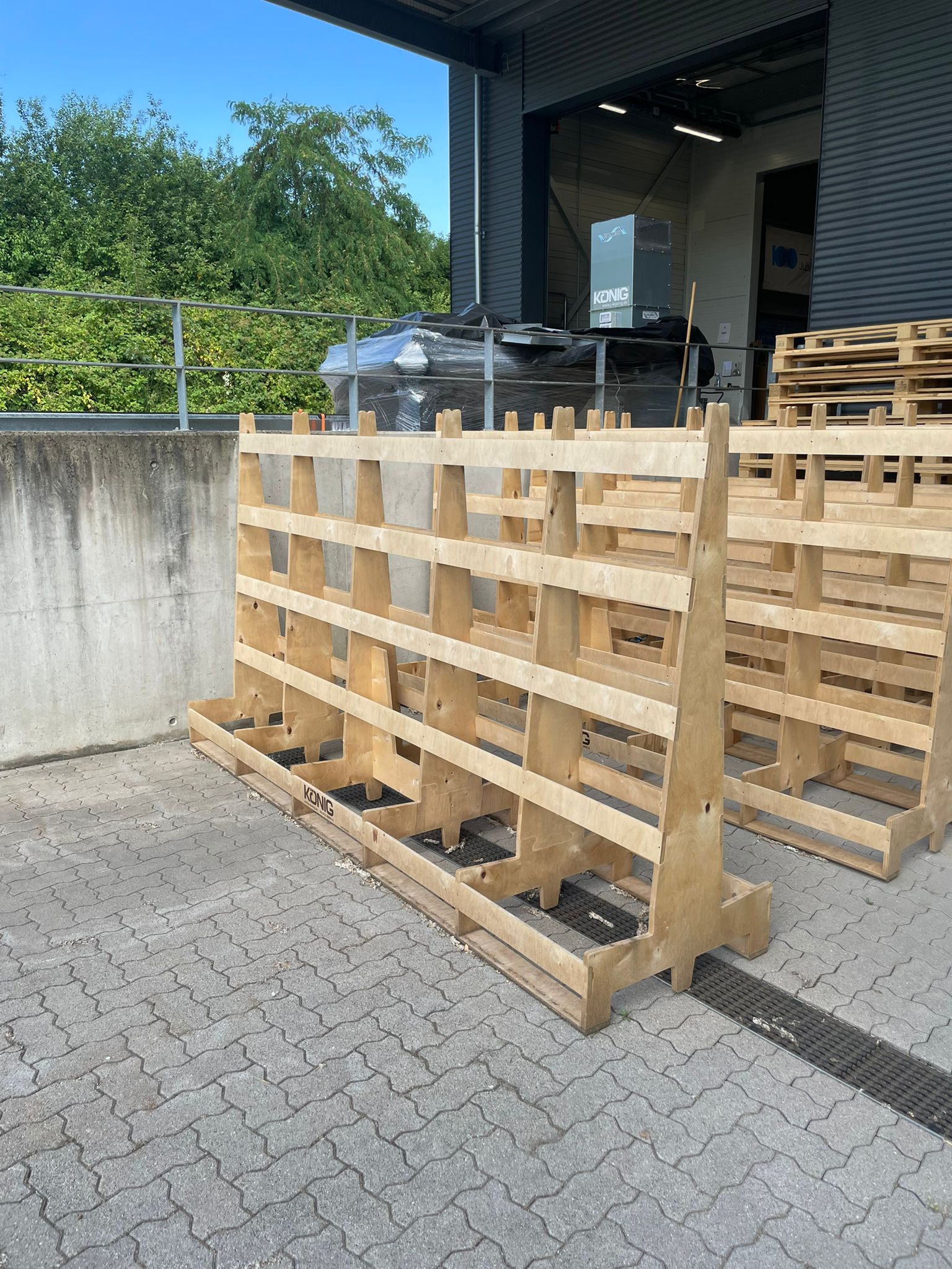 Deltarack Transportgestell B5XL | Standard | 6 extra Querlatten (gebraucht)
