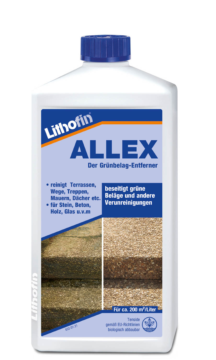 Lithofin Grünbelagentferner ALLEX 1 l Lithofin Grünbelagentferner ALLEX 1 l