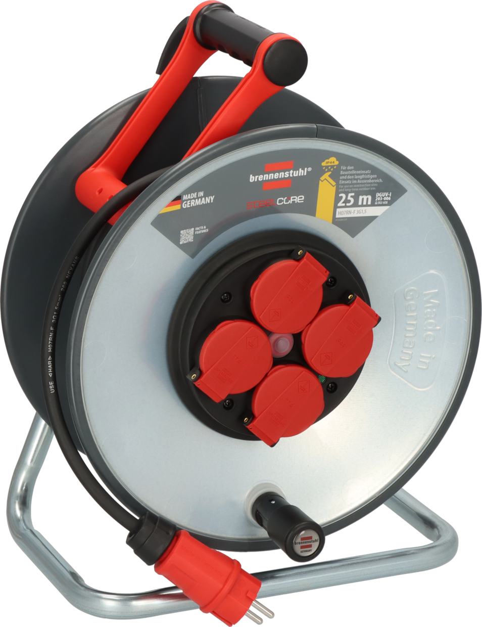 Kabeltrommel professional Line Steel Core IP 44 | 40 m