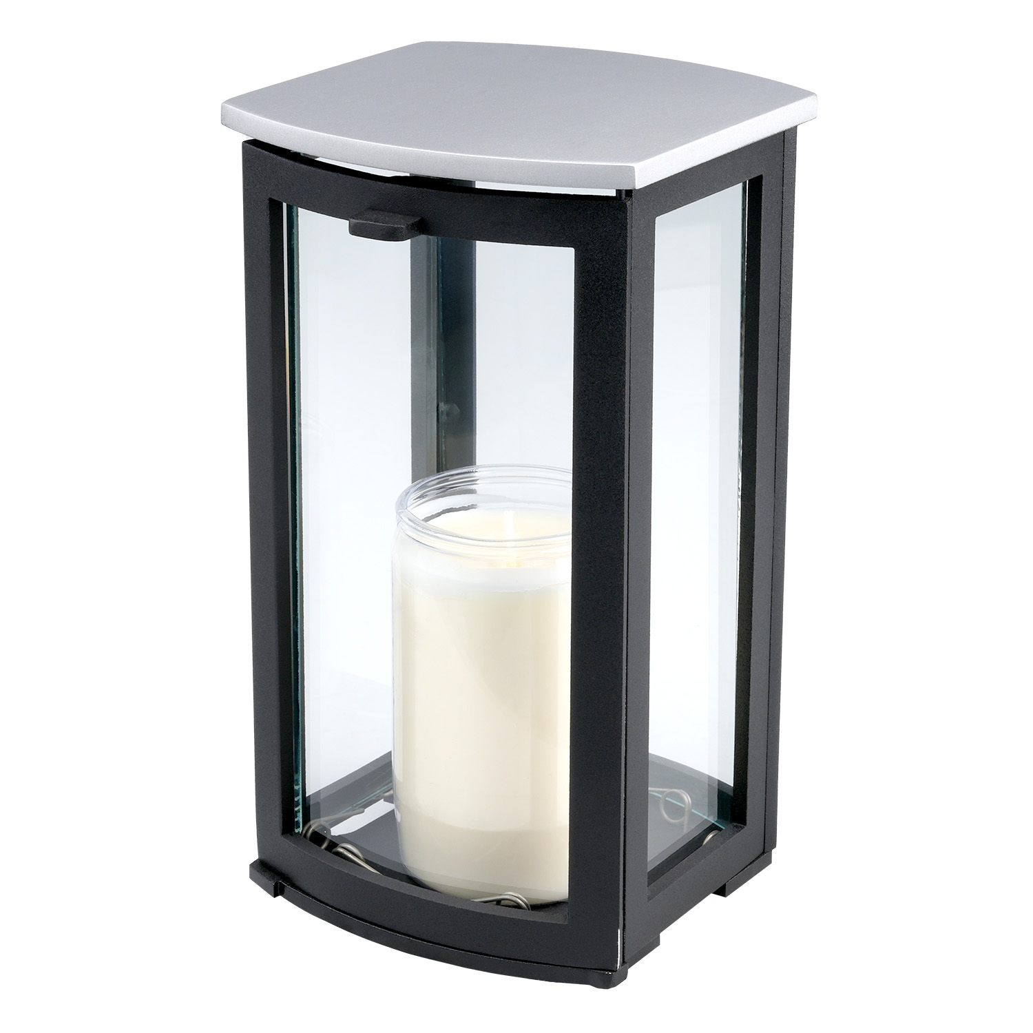 Laterne 01013 | Alu | dunkelgrau | 20 cm Laterne 01013 | Alu | dunkelgrau | 20 cm