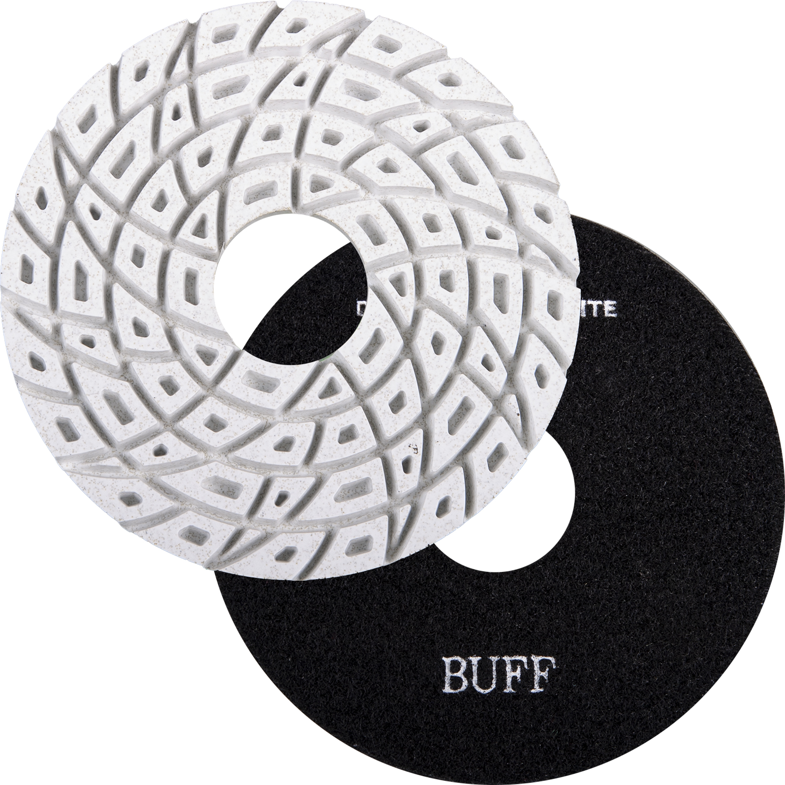 DIAREX Kantenschleifbelag Superwhite ø 150 mm | Polierer | Klett