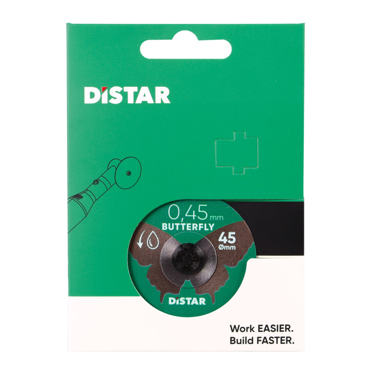 DISTAR Trennscheibe Butterfly ø 45 mm | 0,45 mm