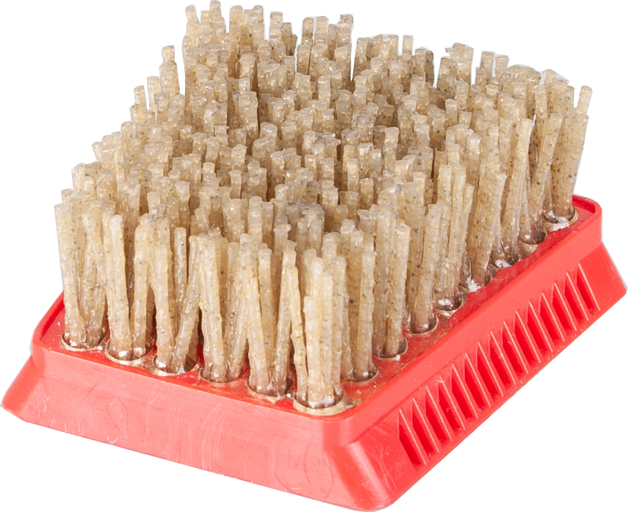 Diamant Satinierbürste | Form Frankfurt | Korn 60 Diamant Satinierbürste | Form Frankfurt | Korn 60