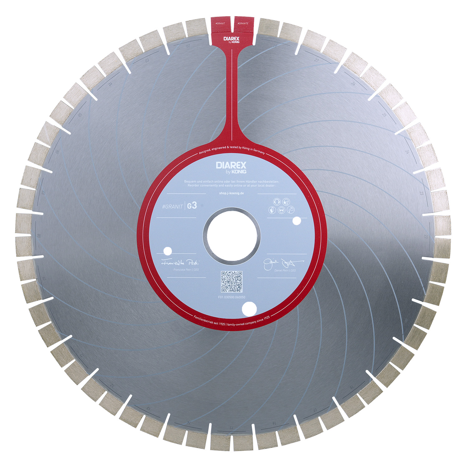 DIAREX blade G3 ø 500 mm | borehole 60 mm