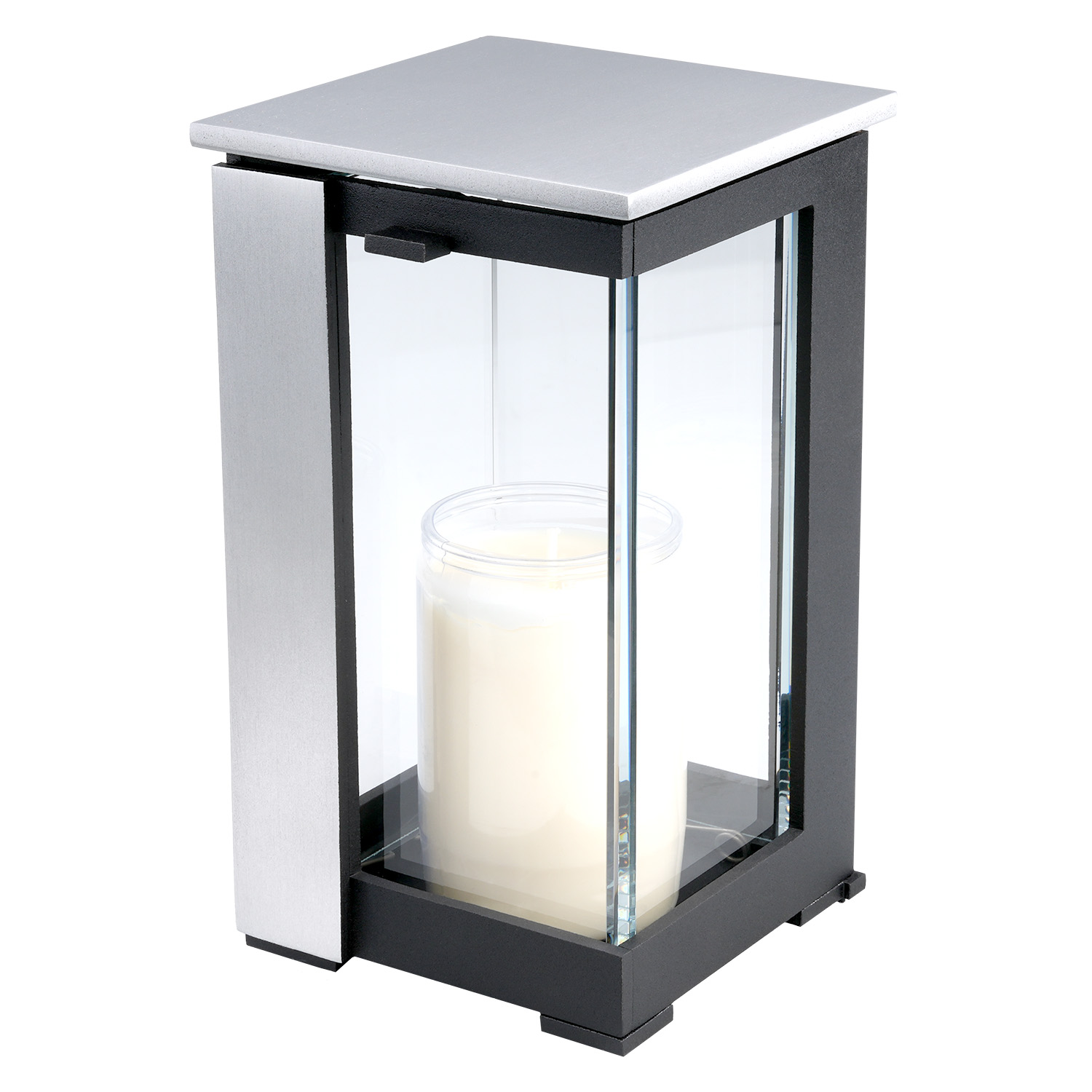 Laterne 01011 | Alu | dunkelgrau | 20 cm Laterne 01011 | Alu | dunkelgrau | 20 cm