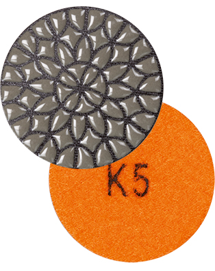 DIAREX Schleifbelag KS-Dry ø 50 mm | Korn 5