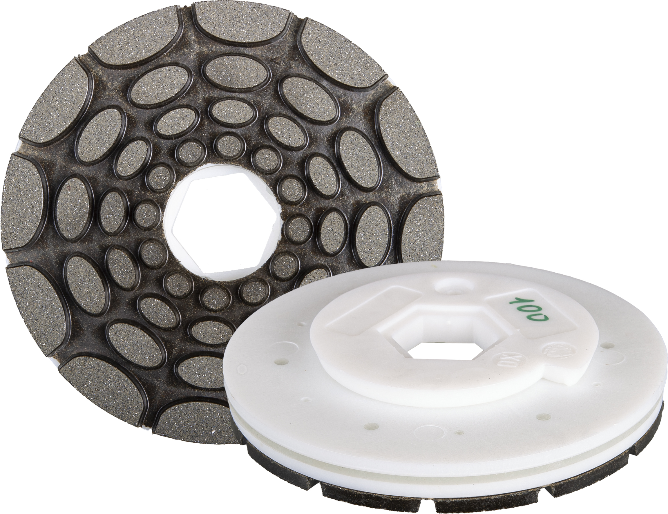 Schleifbelag Twincur EG2 ø 150 mm | Korn 100 | SV-Flex