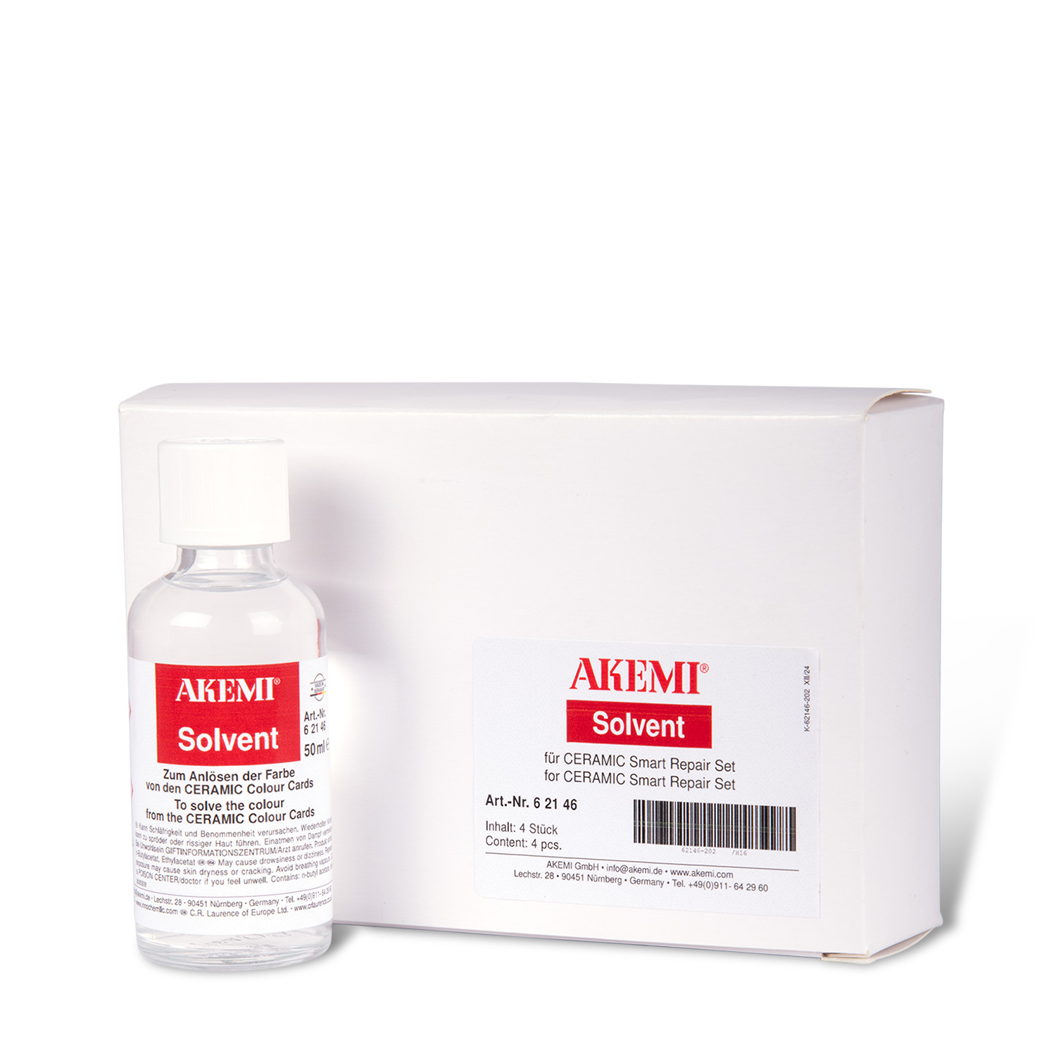 Akemi Solvent I | 50ml | CERAMIC Smart Repair Set