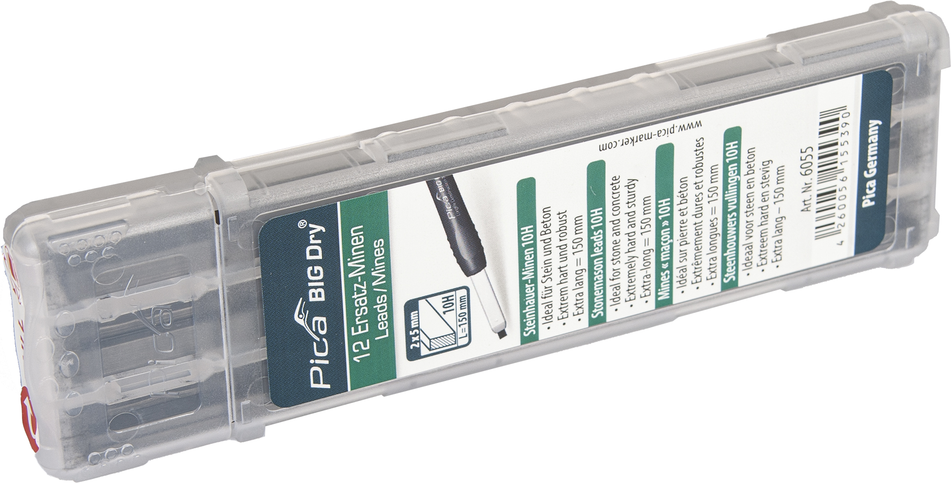 Ersatzminen für Steinhauerstift | 10H | Graphite Ersatzminen für Steinhauerstift | 10H | Graphite