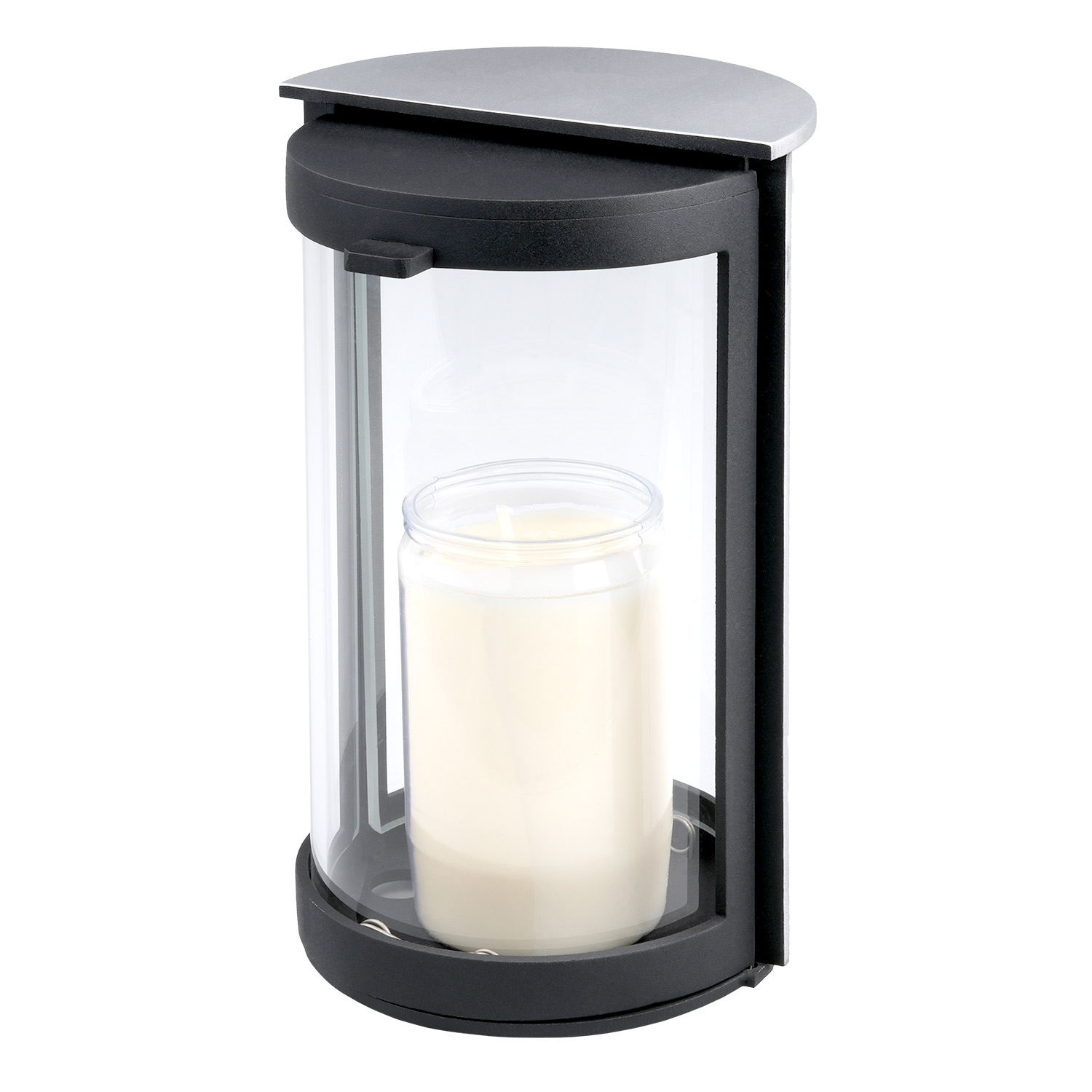 Laterne 01012 | Alu | dunkelgrau | 19 cm Laterne 01012 | Alu | dunkelgrau | 19 cm