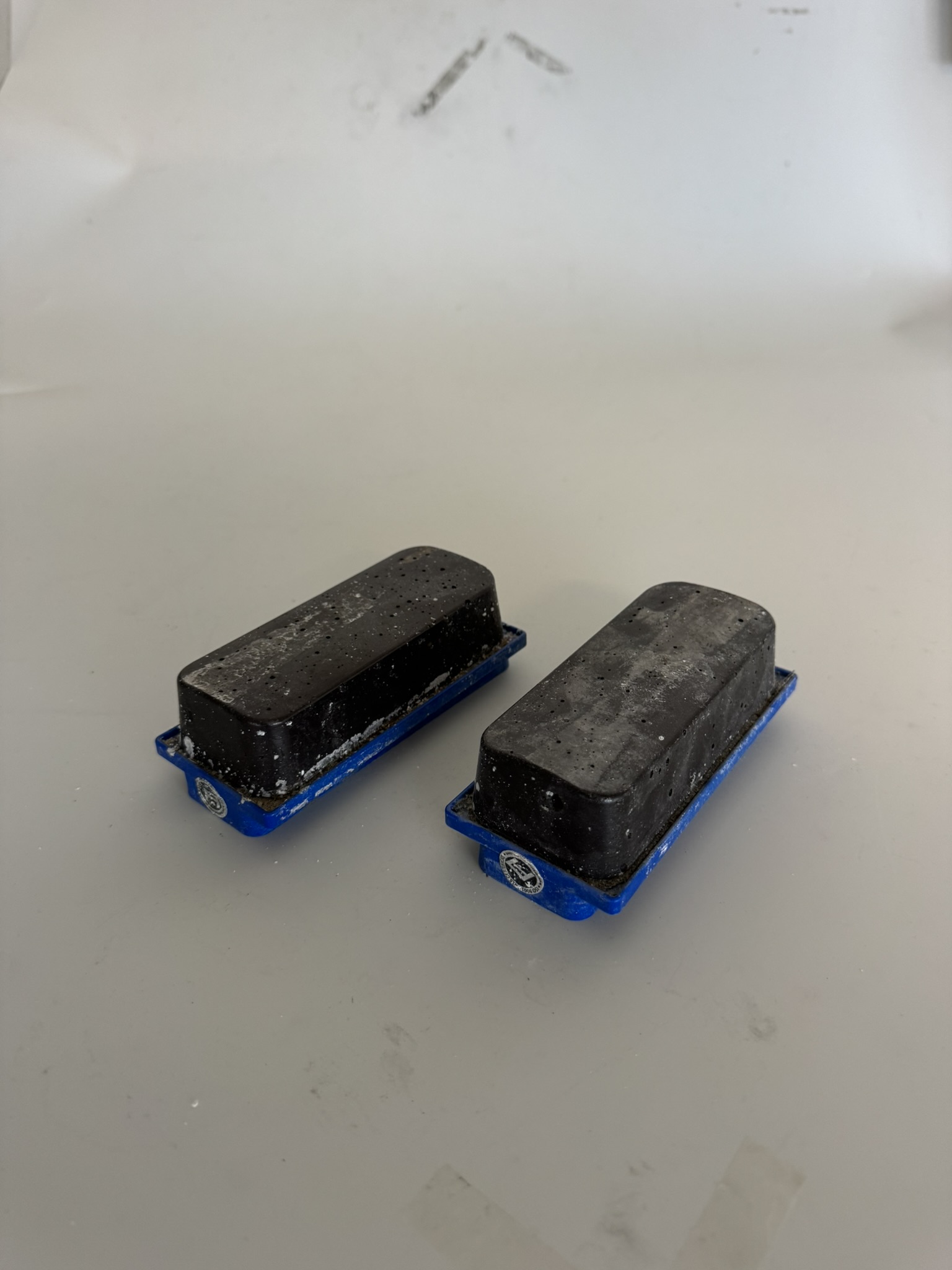 Set: 2x Schleifsegment ADR 140 mm Form Fickert | Korn 6000 (gebraucht)