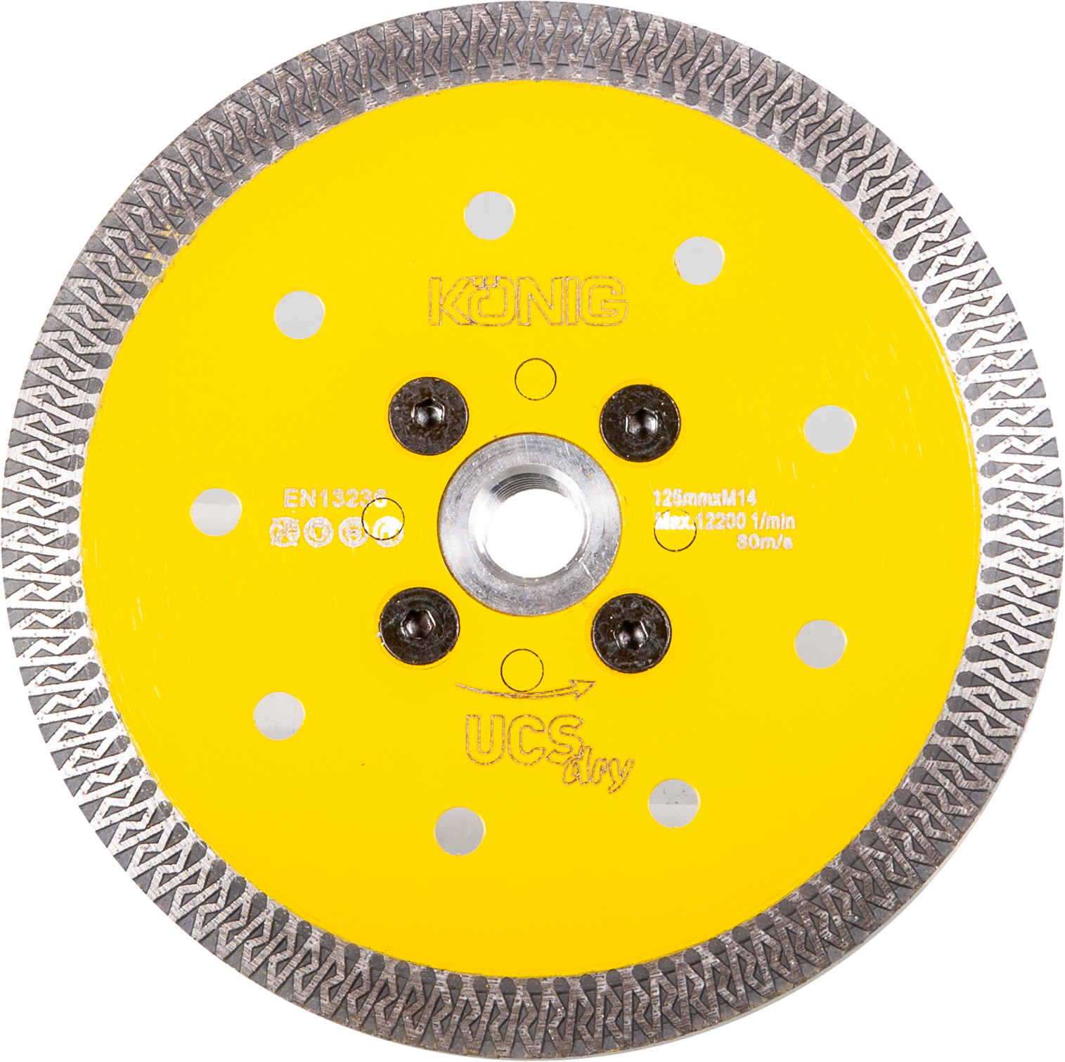 DIAREX Trennscheibe UCS DRY ø 125 mm | M14 DIAREX Trennscheibe UCS DRY ø 125 mm | M14
