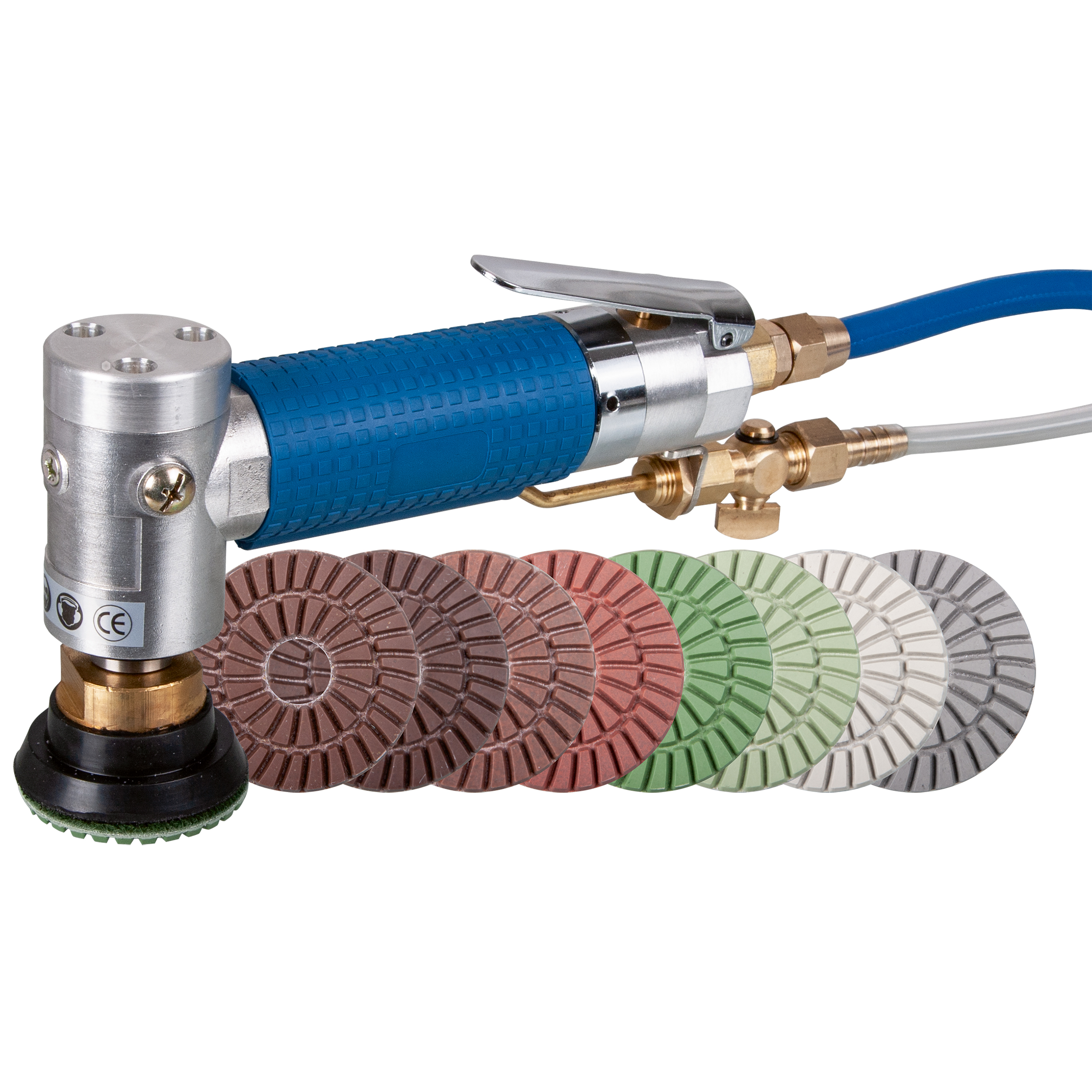 Druckluft Winkelschleifer Sanigo Mini Set | M14 Druckluft Winkelschleifer Sanigo Mini Set | M14