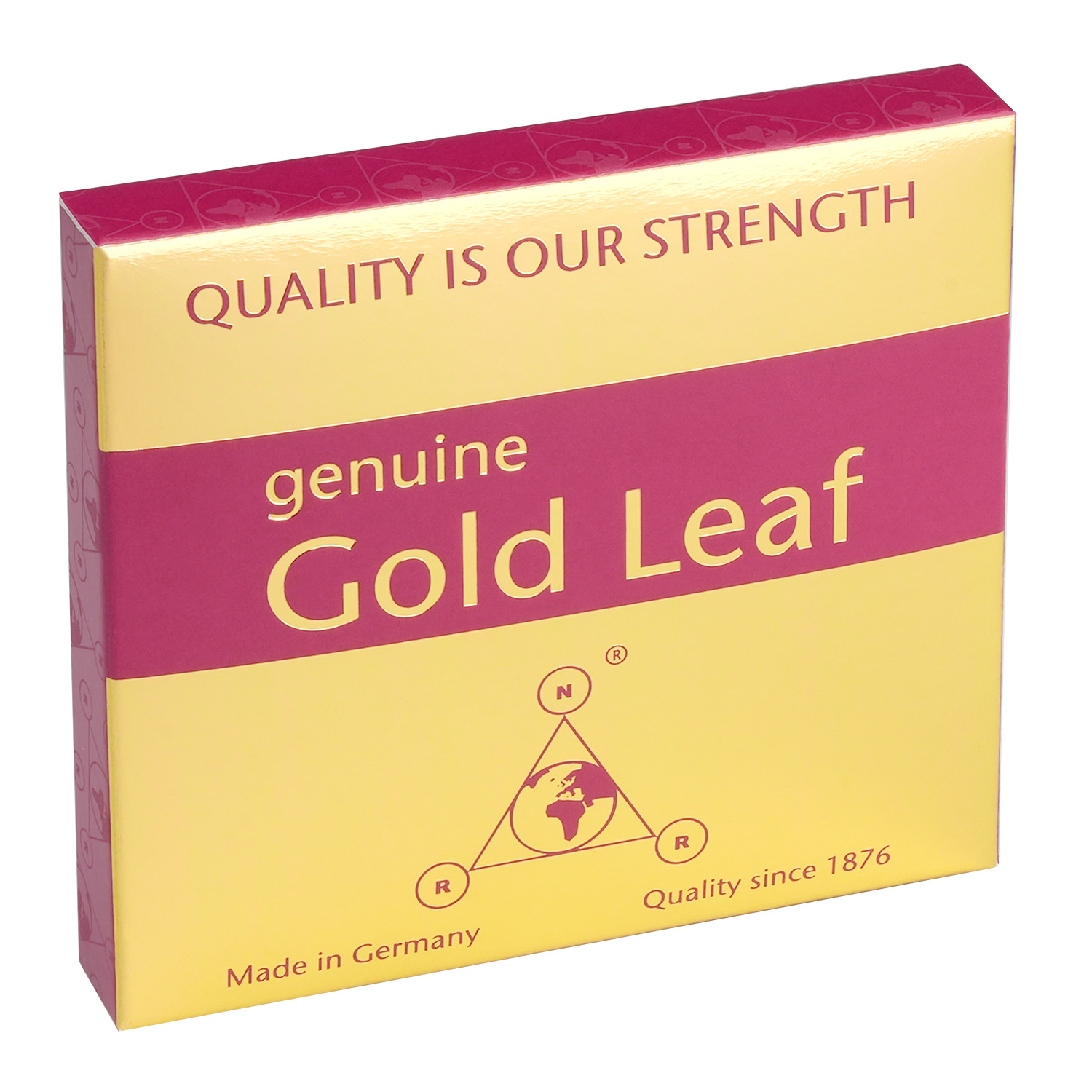 Blattgold 23 3/4 Karat | 80 x 80 mm | Normal | Buch | Beste Qualität Blattgold 23 3/4 Karat | 80 x 80 mm | Normal | Buch | Beste Qualität