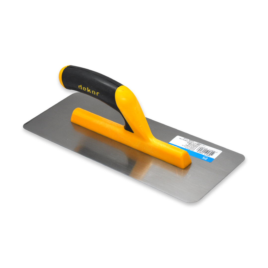 Glättekelle Soft griff 300x120x0,75 mm | runde Ecken Glättekelle Soft griff 300x120x0,75 mm | runde Ecken